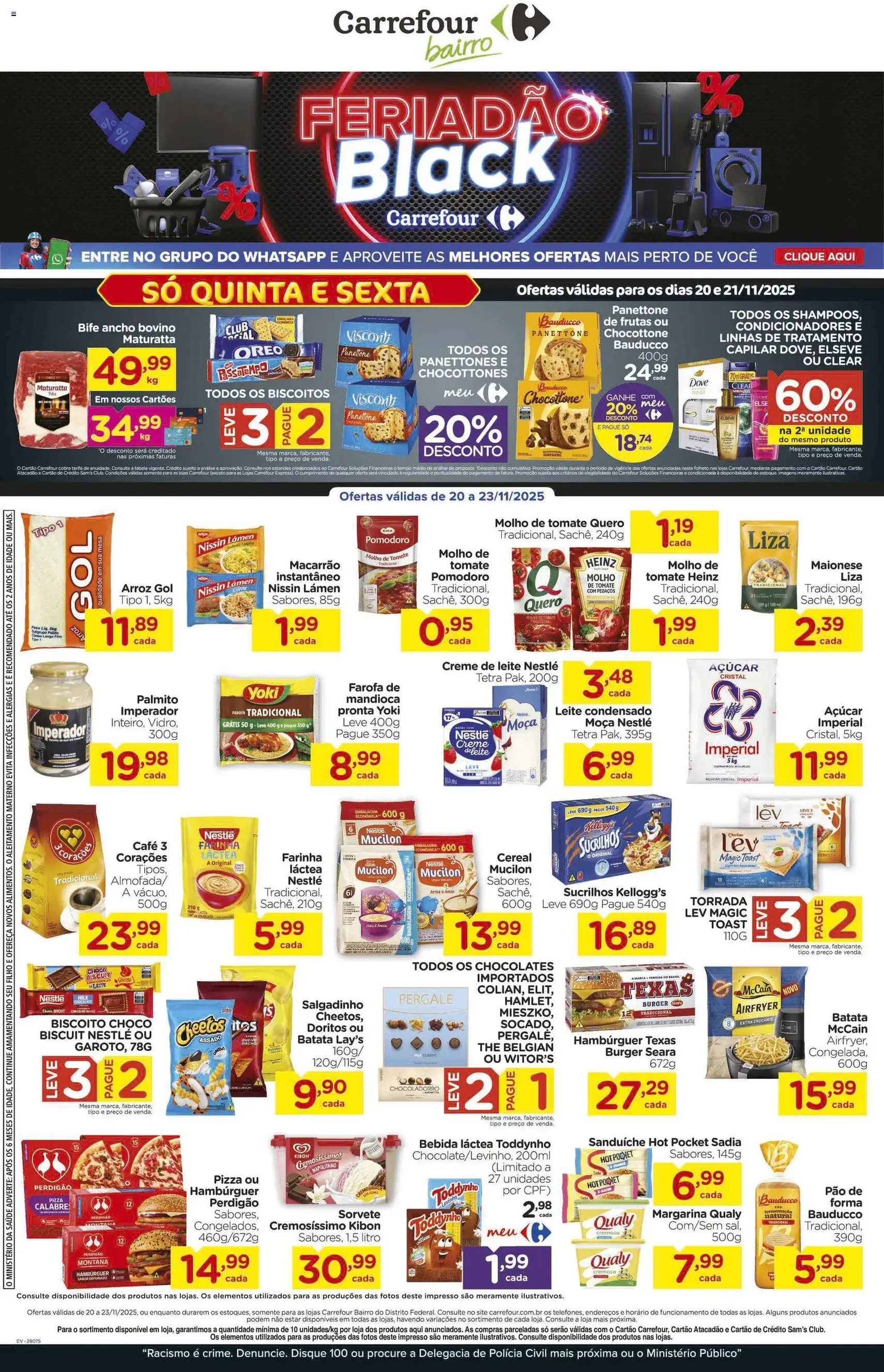 Carrefour Bairro Black Friday - folheto válido a partir de 20/11/2025 página 1 de 4
