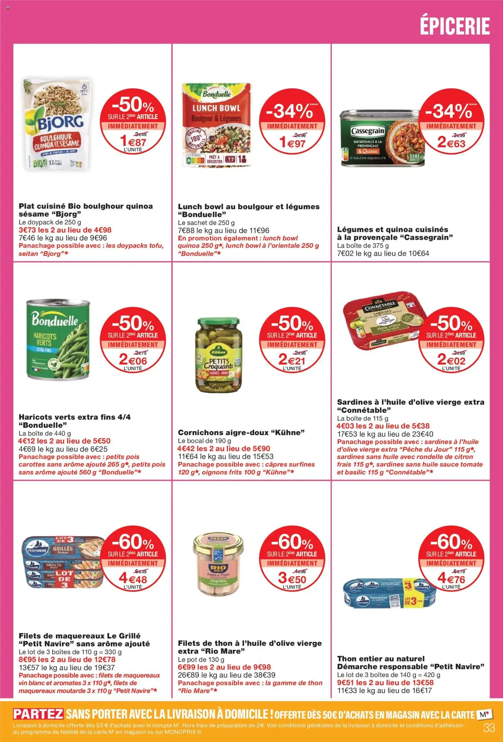 Monoprix catalogue - brochure valable à partir du 02/06/2026, page 33 sur 54