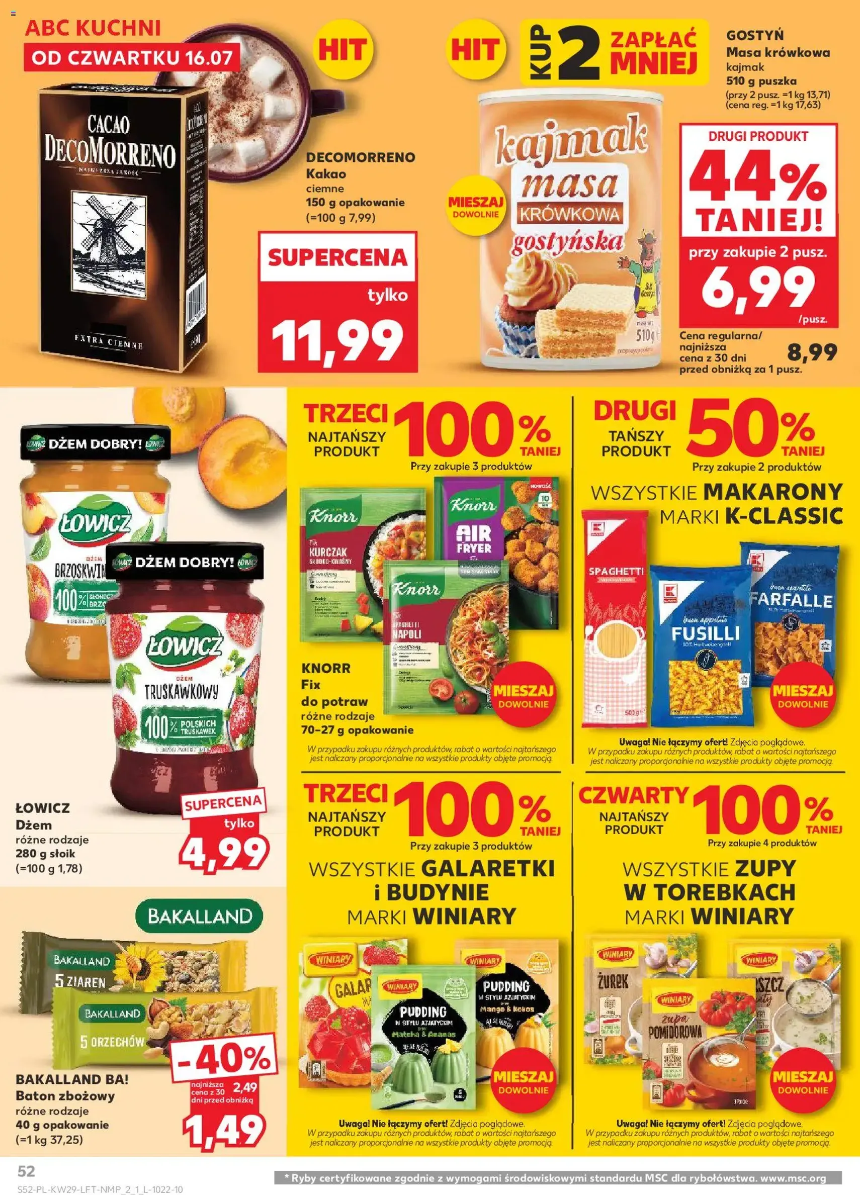 Kaufland gazetka - ważny gazetka od 16.07.2026 strona 52 z 70