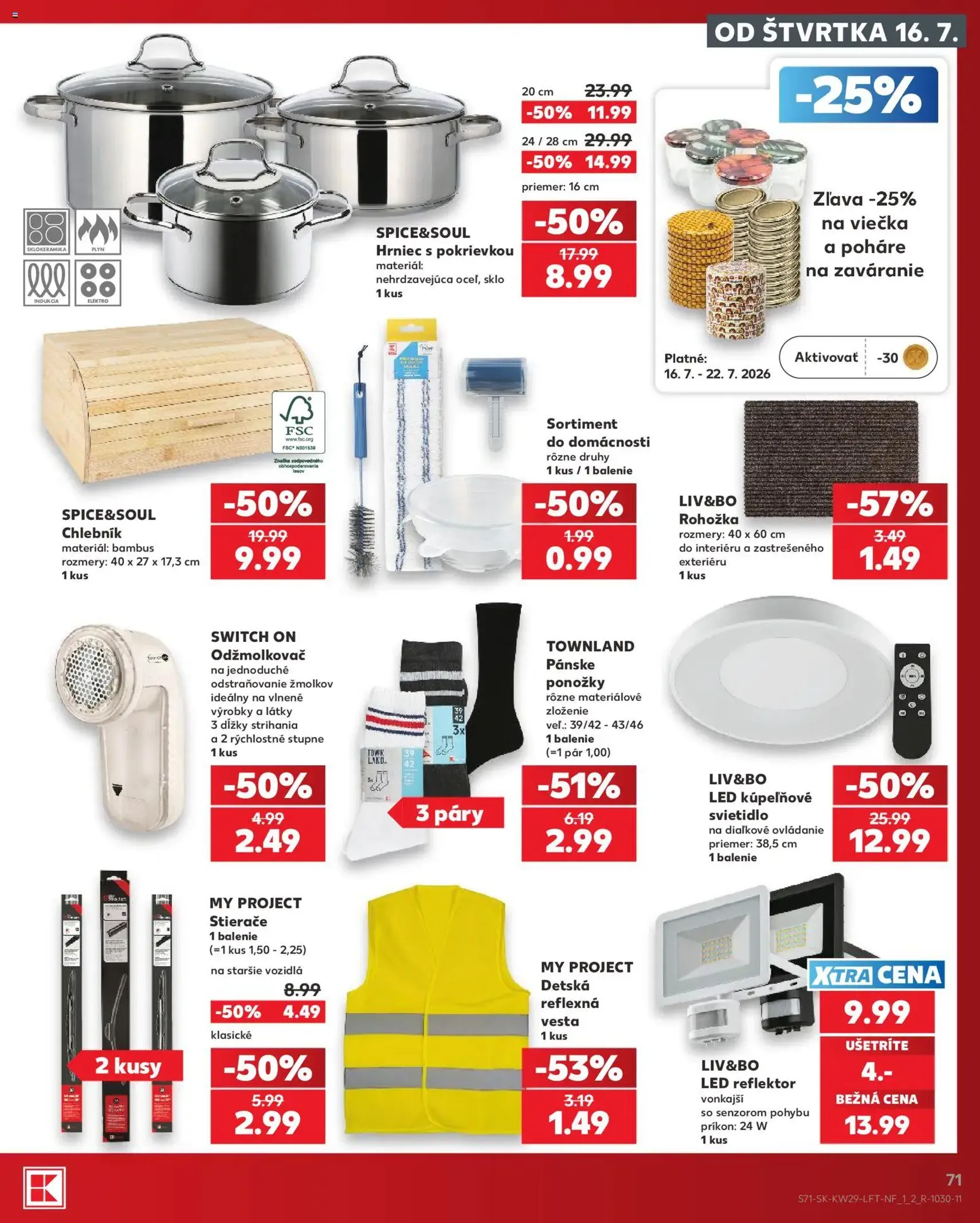Kaufland leták - platný leták od 16.07.2026 strana 71 z 86