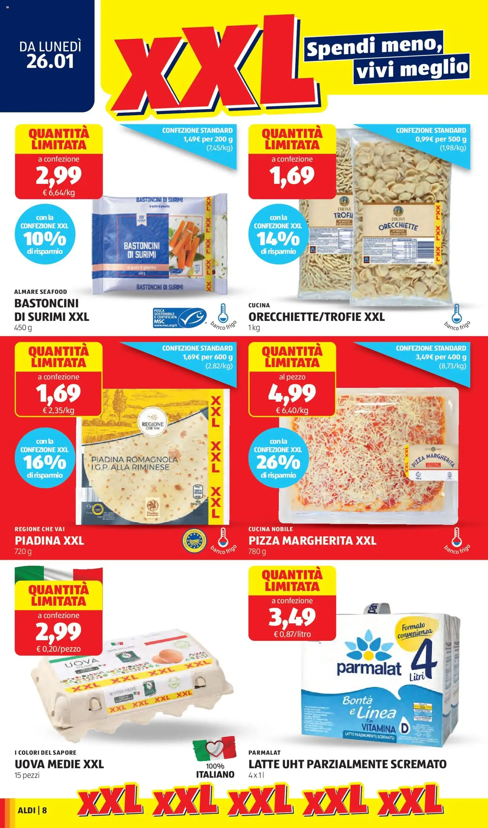 Volantino Aldi - volantino valido dal 26/01/2026 pagina 8 di 32