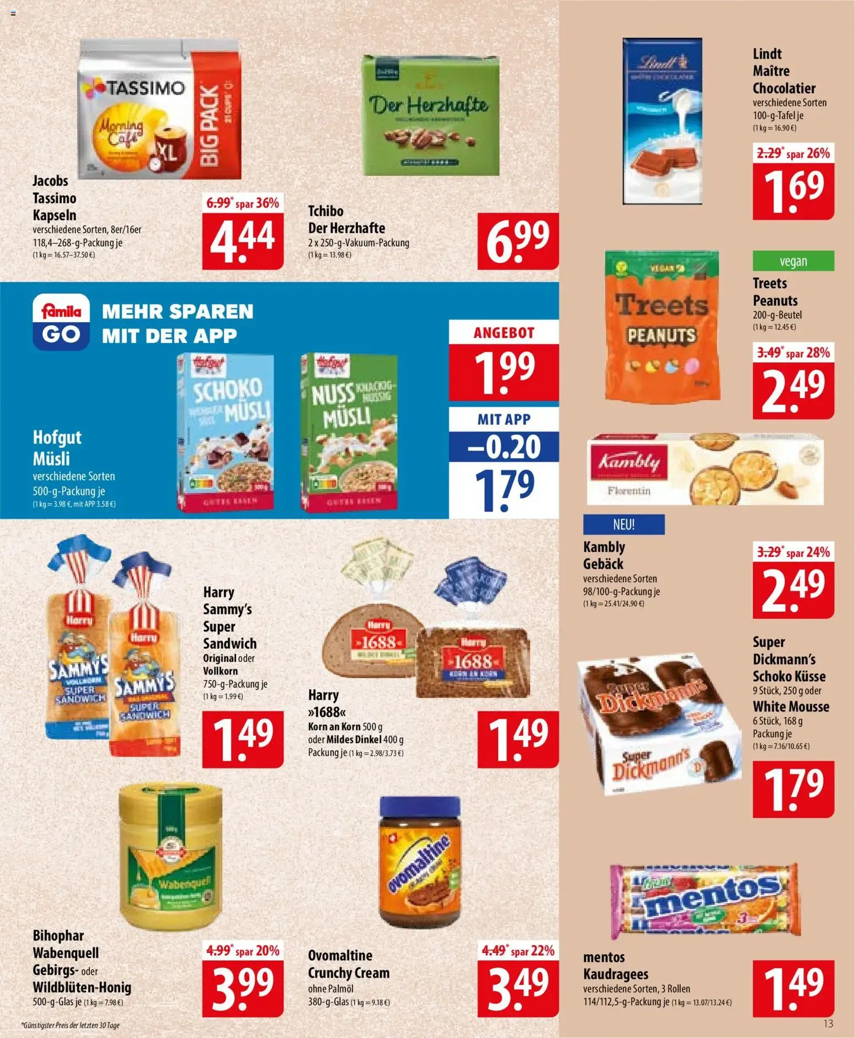 Famila Prospekt - Gültiger Prospekt ab 01.06.2026, Seite 13 von insgesamt 28