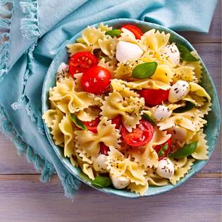 Recipe preview Pasta with Mozzarella and Tomatoes