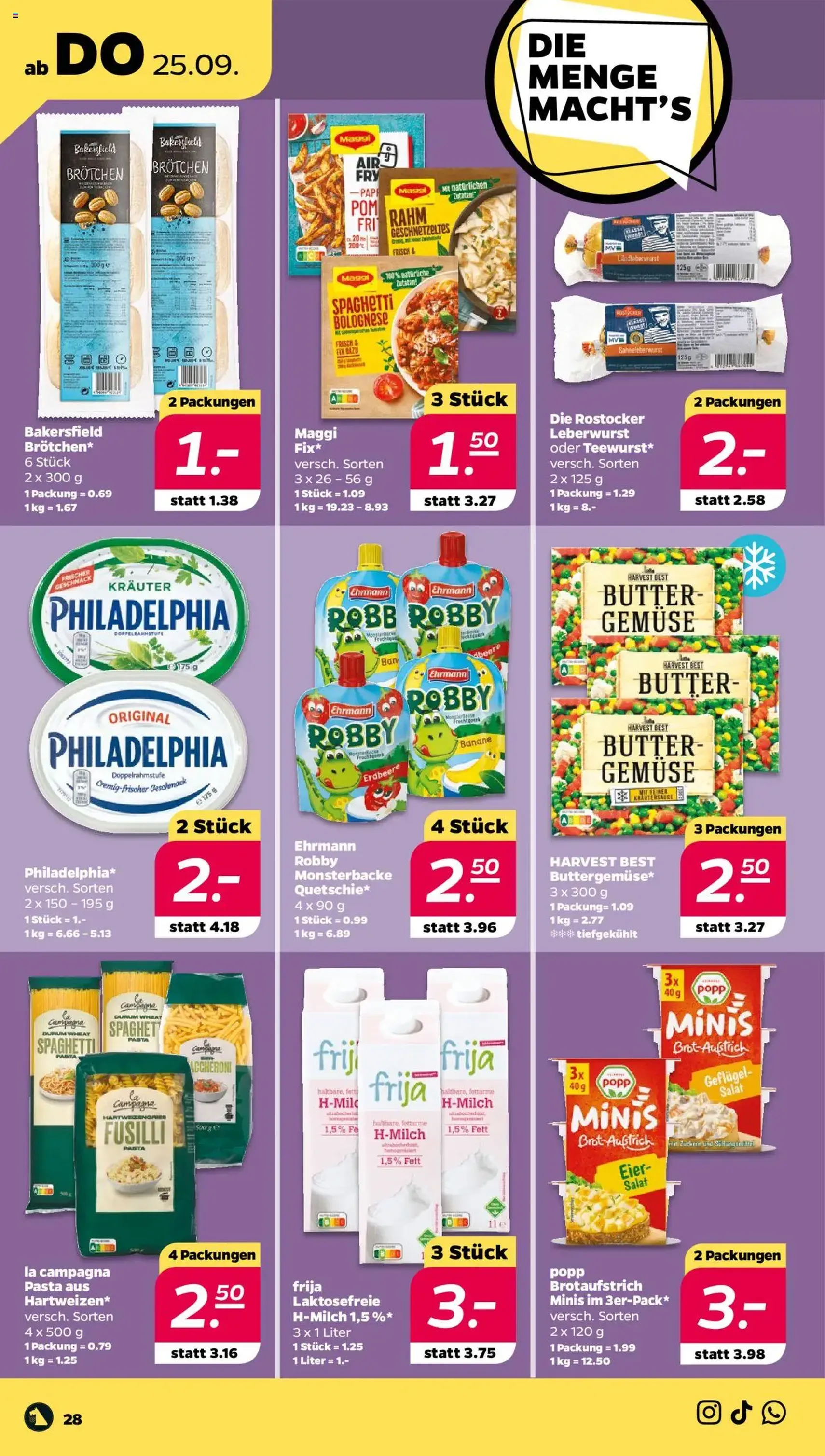 Netto Prospekt - Gültiger Prospekt ab 21.09.2025, Seite 28 von insgesamt 34 Netto Prospekt - Gültiger Prospekt ab 21.09.2025, Seite 28 von insgesamt 34