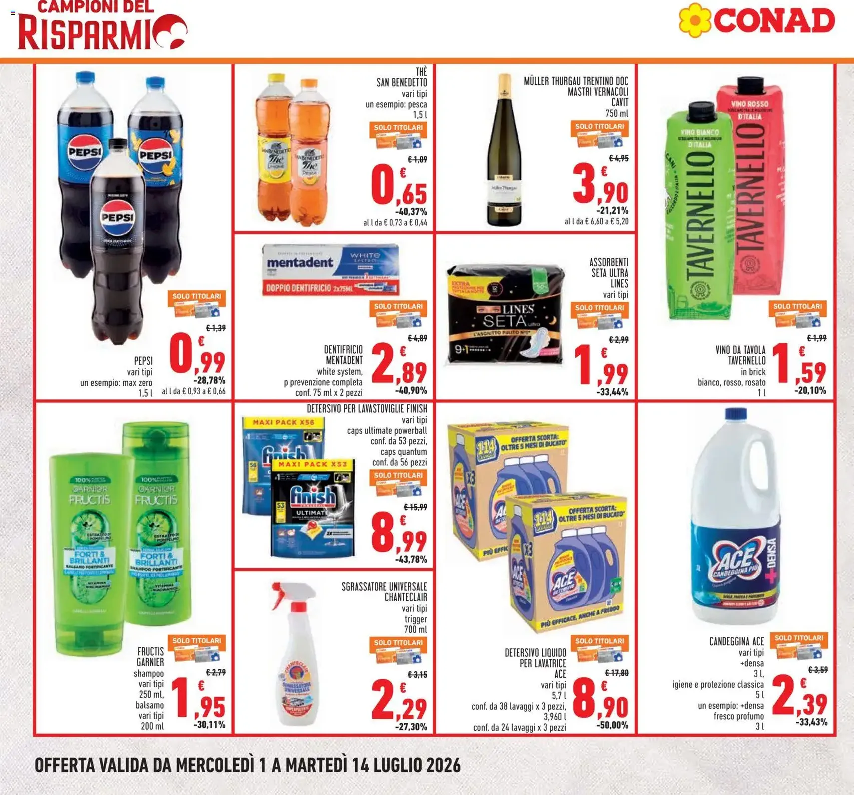 Conad volantino - volantino valido dal 01/07/2026 pagina 4 di 24