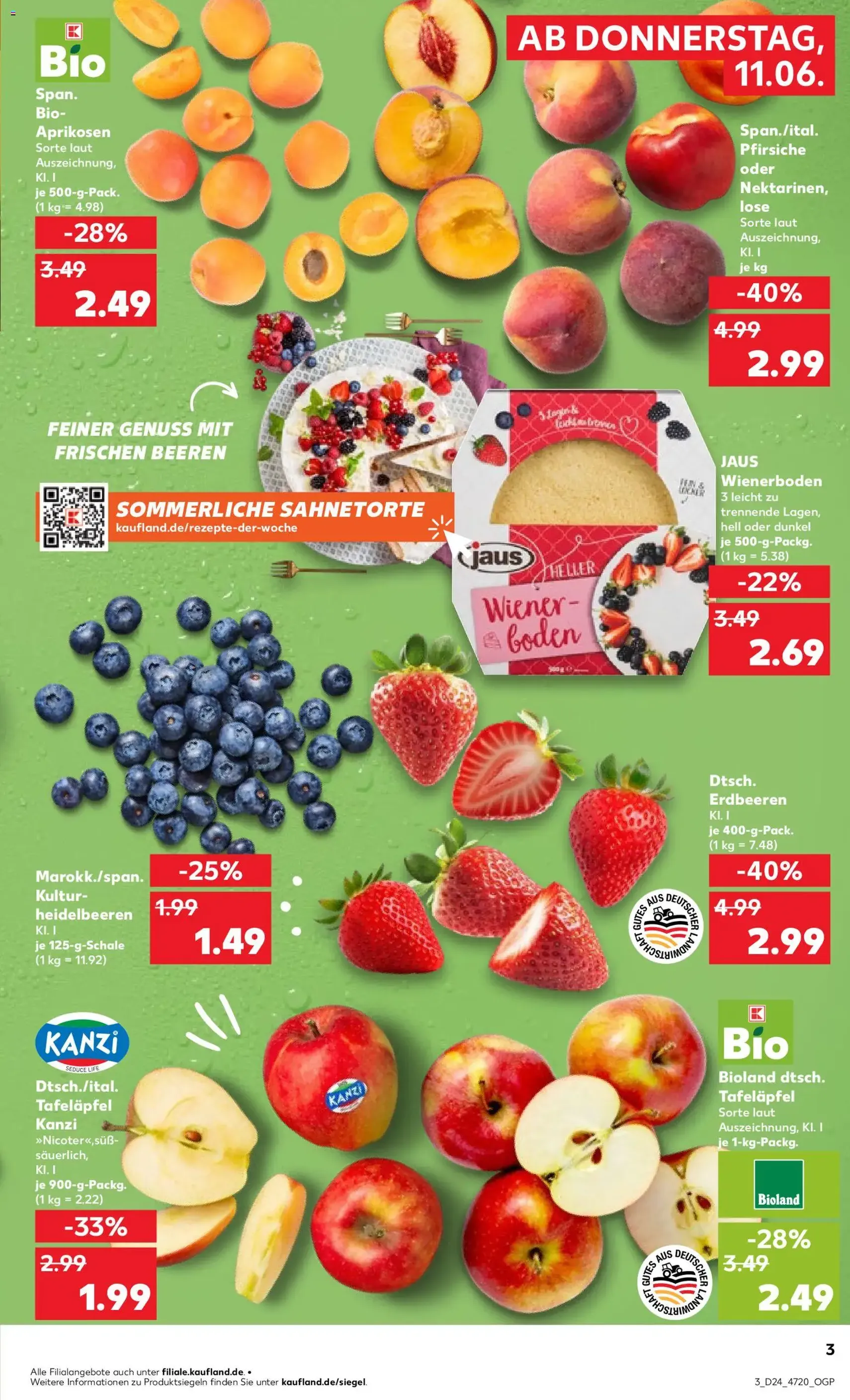 Kaufland DE - DE Folder - geldige folder vanaf 11-06-2026 pagina 3 van 50