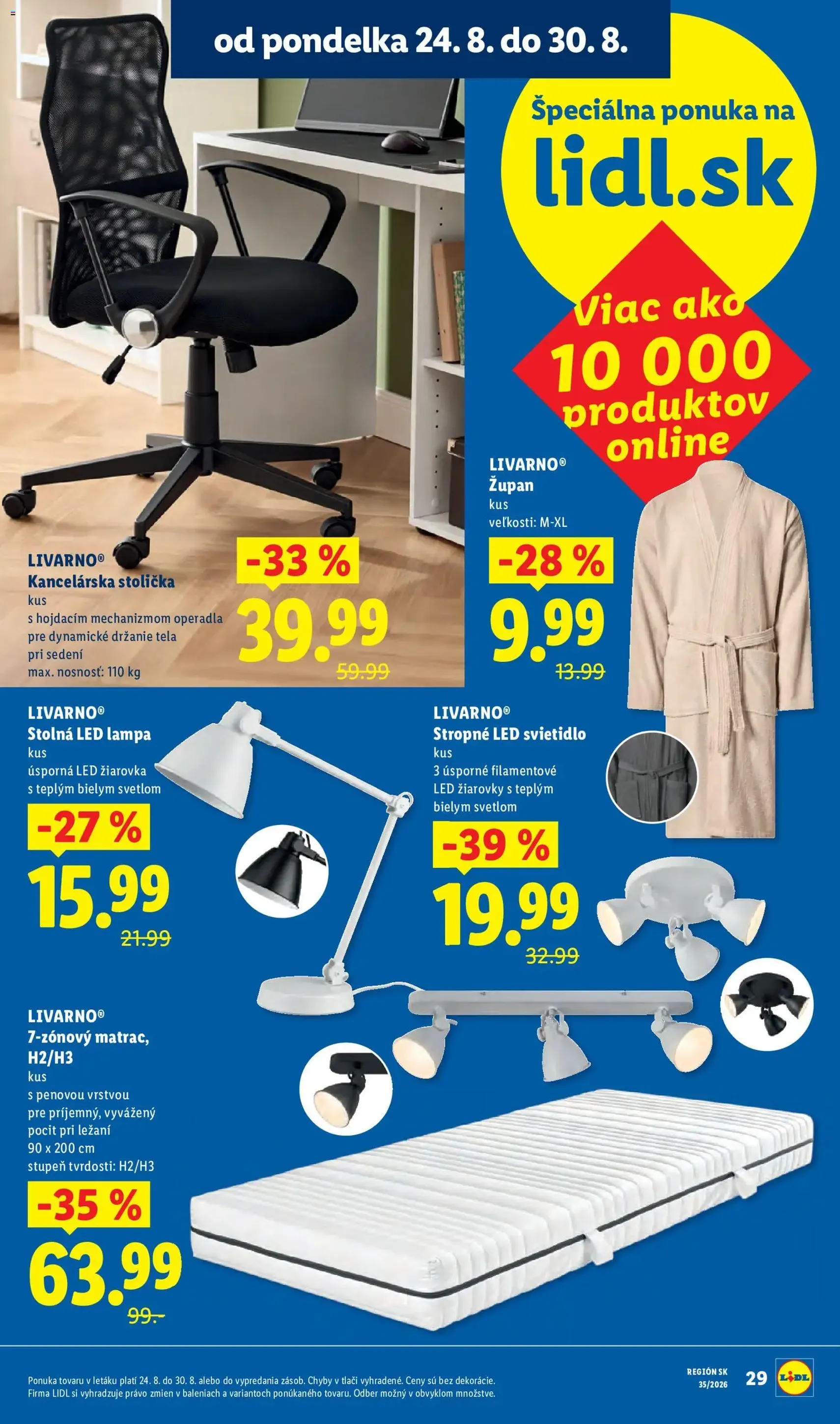 Lidl leták - platný leták od 24.08.2026 strana 6 z 99