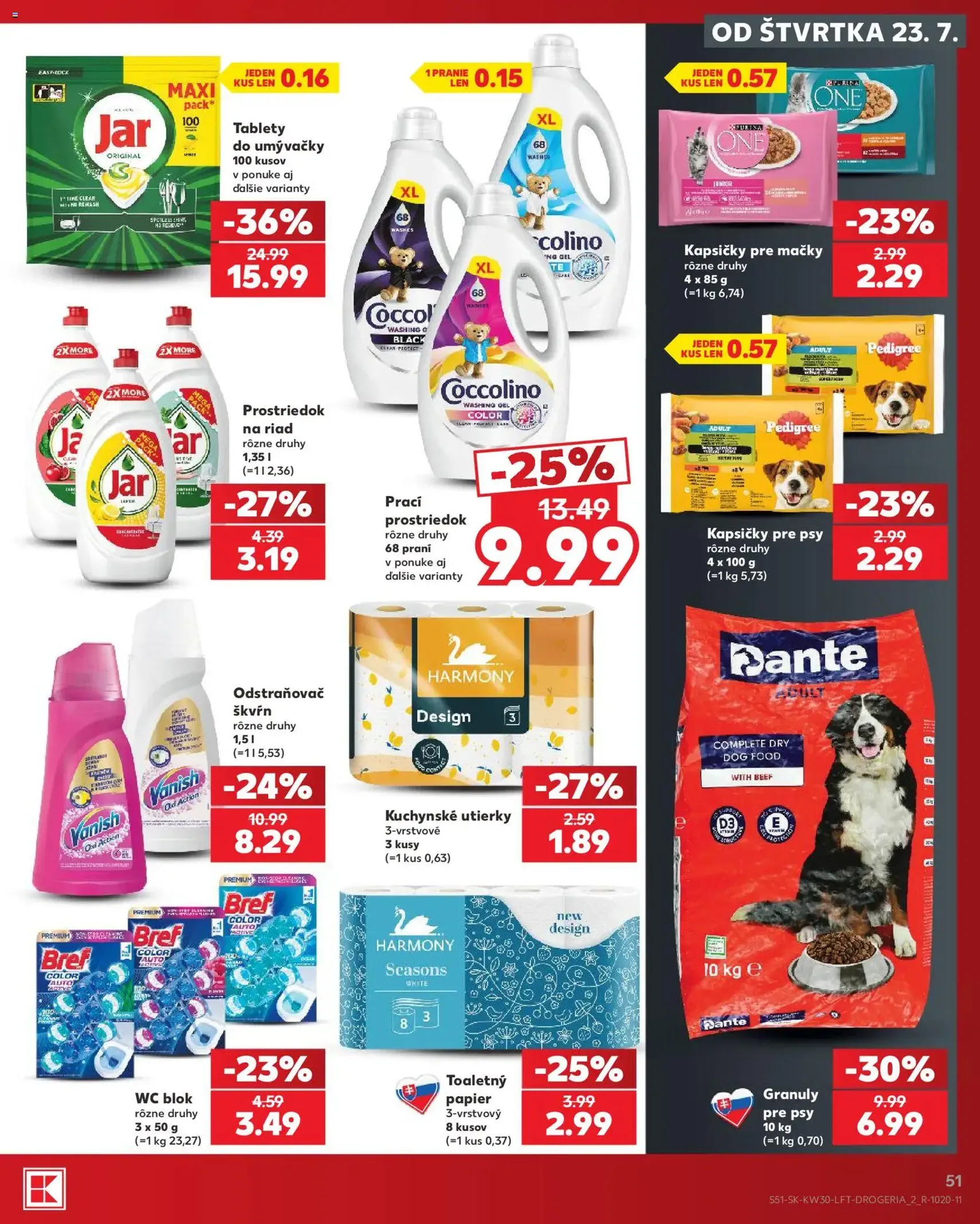 Kaufland leták - platný leták od 23.07.2026 strana 51 z 74
