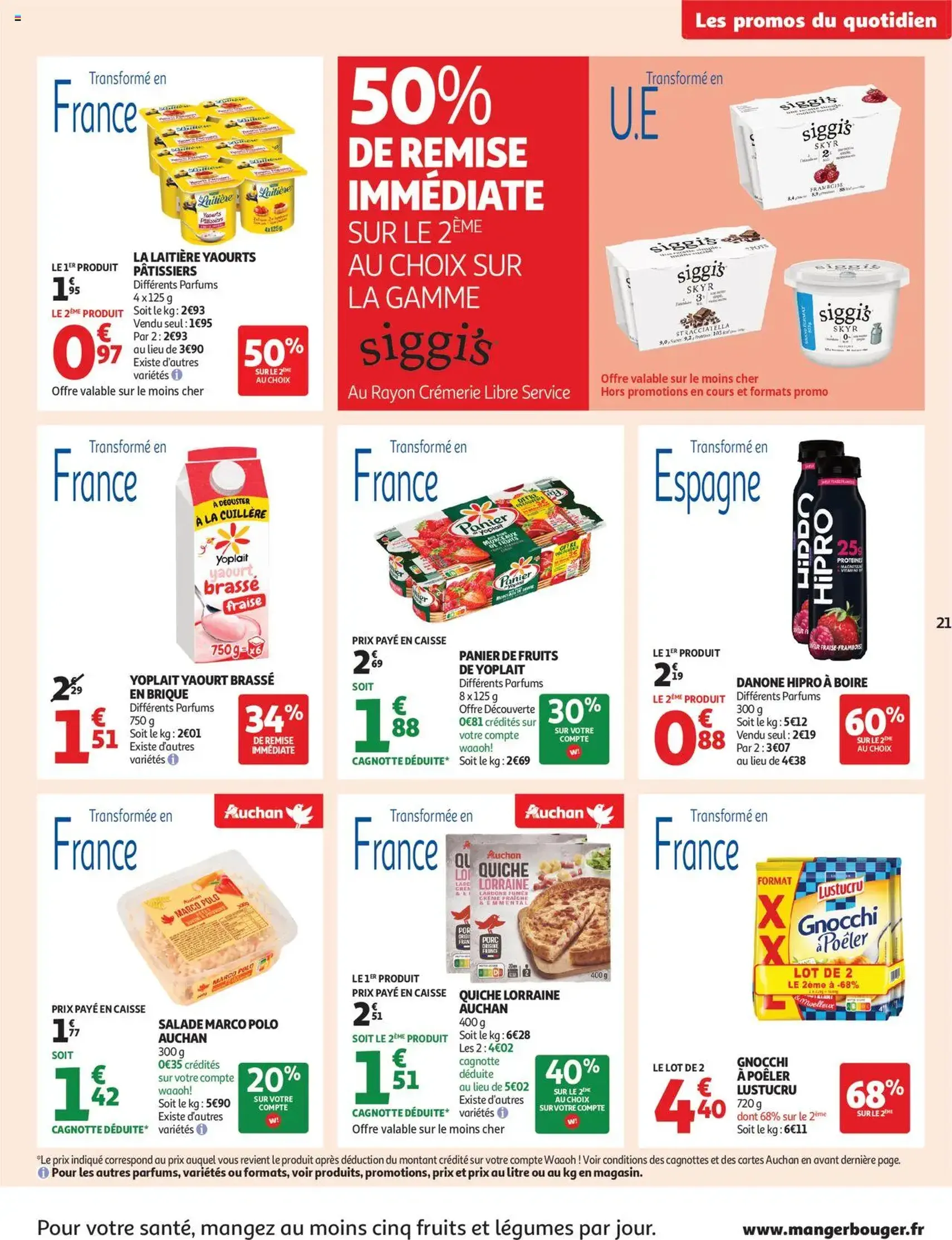 Auchan prospectus - brochure valable à partir du 12/08/2025, page 21 sur 38 Auchan prospectus - brochure valable à partir du 12/08/2025, page 21 sur 38