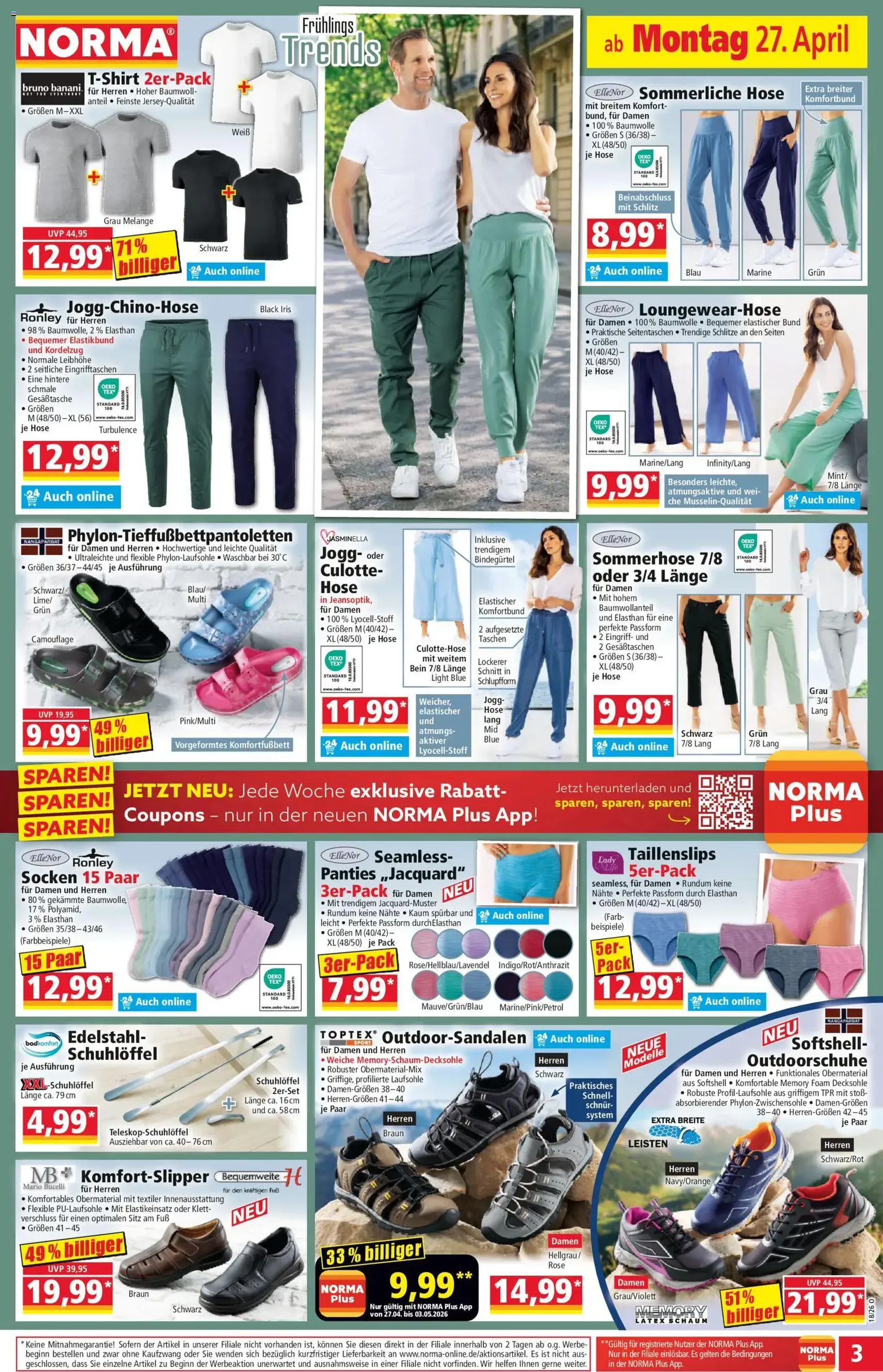 Norma Prospekt - Gültiger Prospekt ab 27.04.2026, Seite 3 von insgesamt 19