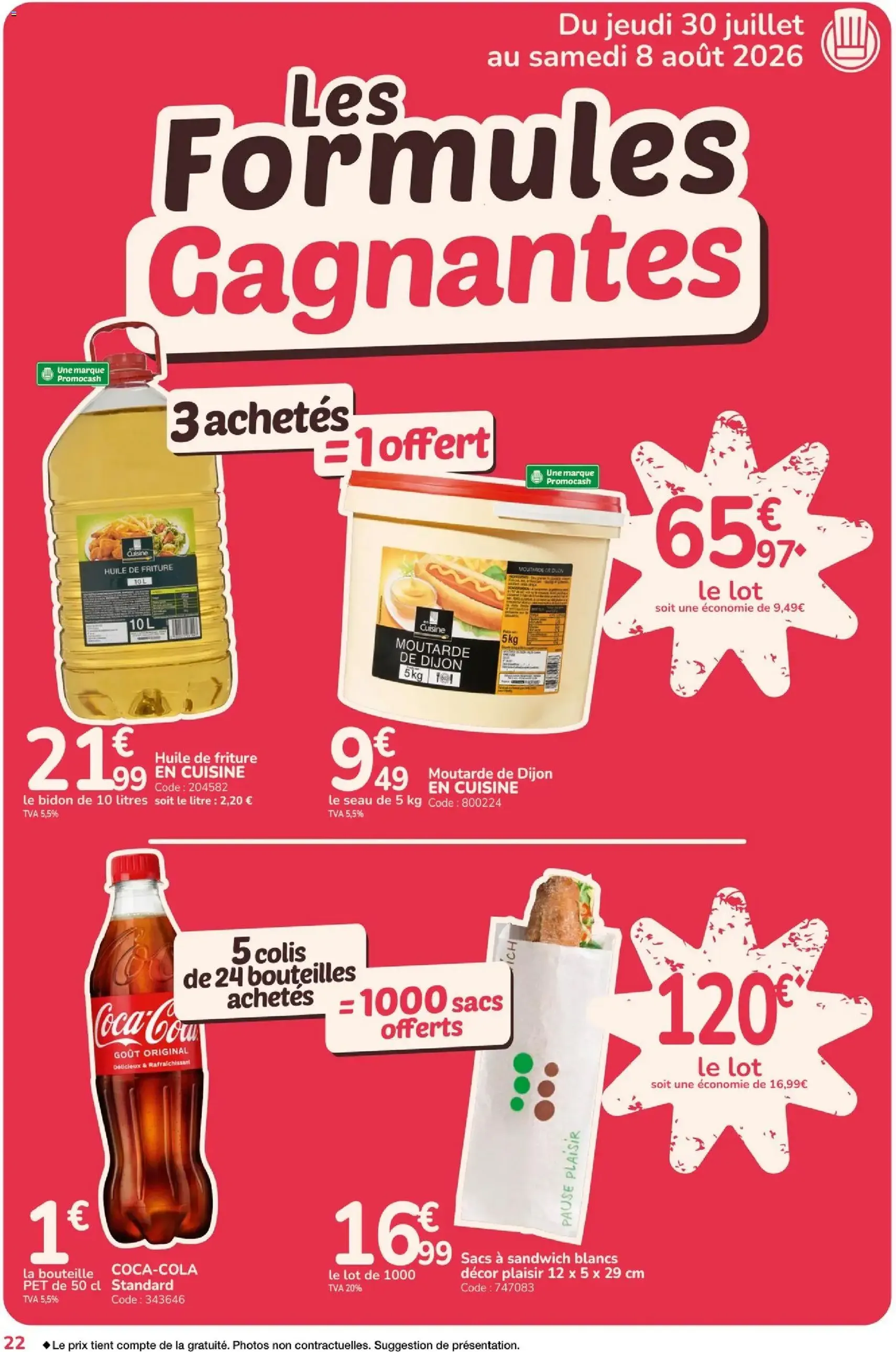 Promocash catalogue - brochure valable à partir du 30/07/2026, page 22 sur 24