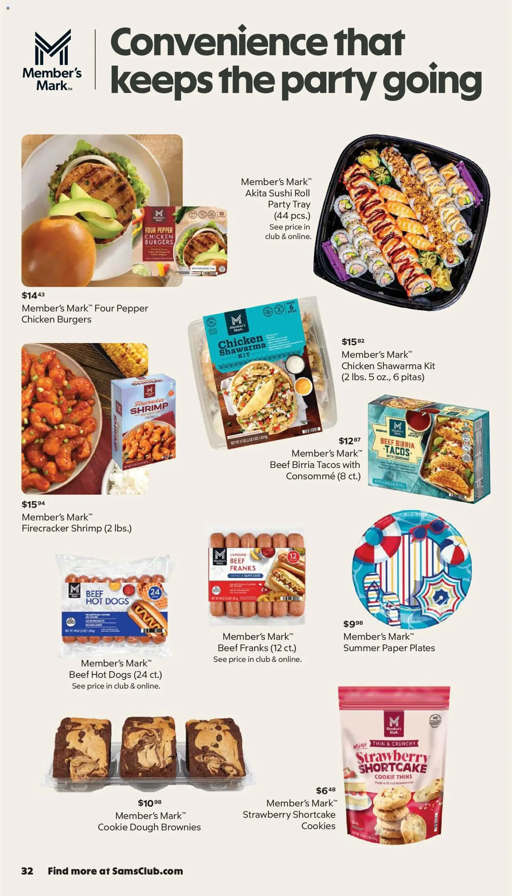 Sam's Club Weekly Ad - valid flyer from 06/01/2026, page 32 of 44