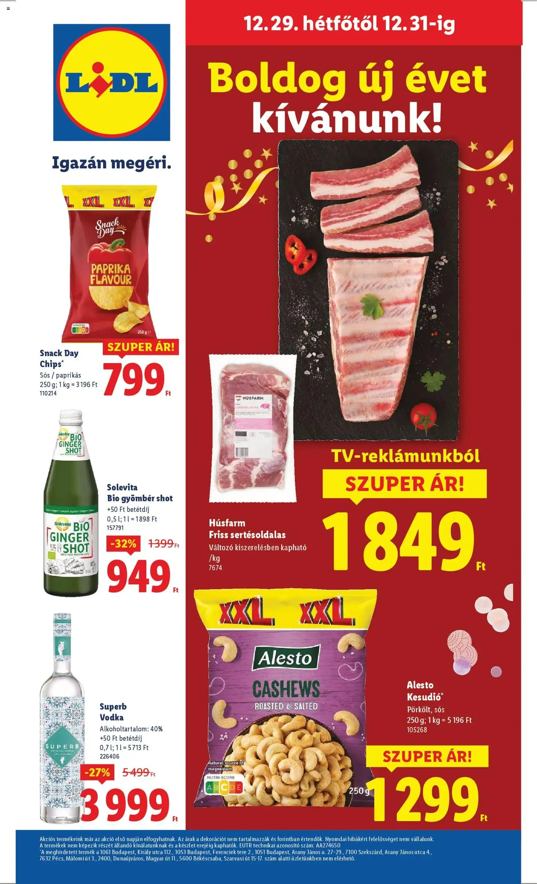 Lidl Akciós újság - 2025.12.27. érvényes szórólap 48 oldal 48 oldalból