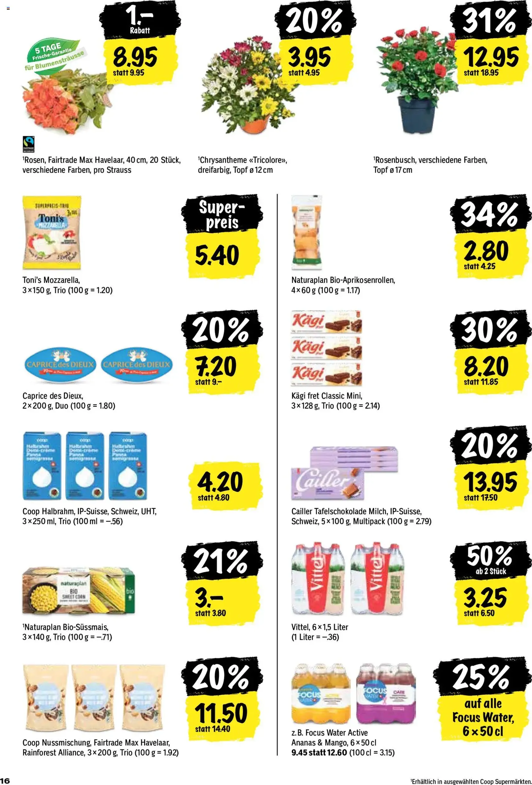 Coop aktionen - Gültiger Prospekt ab 25.06.2026, Seite 16 von insgesamt 24