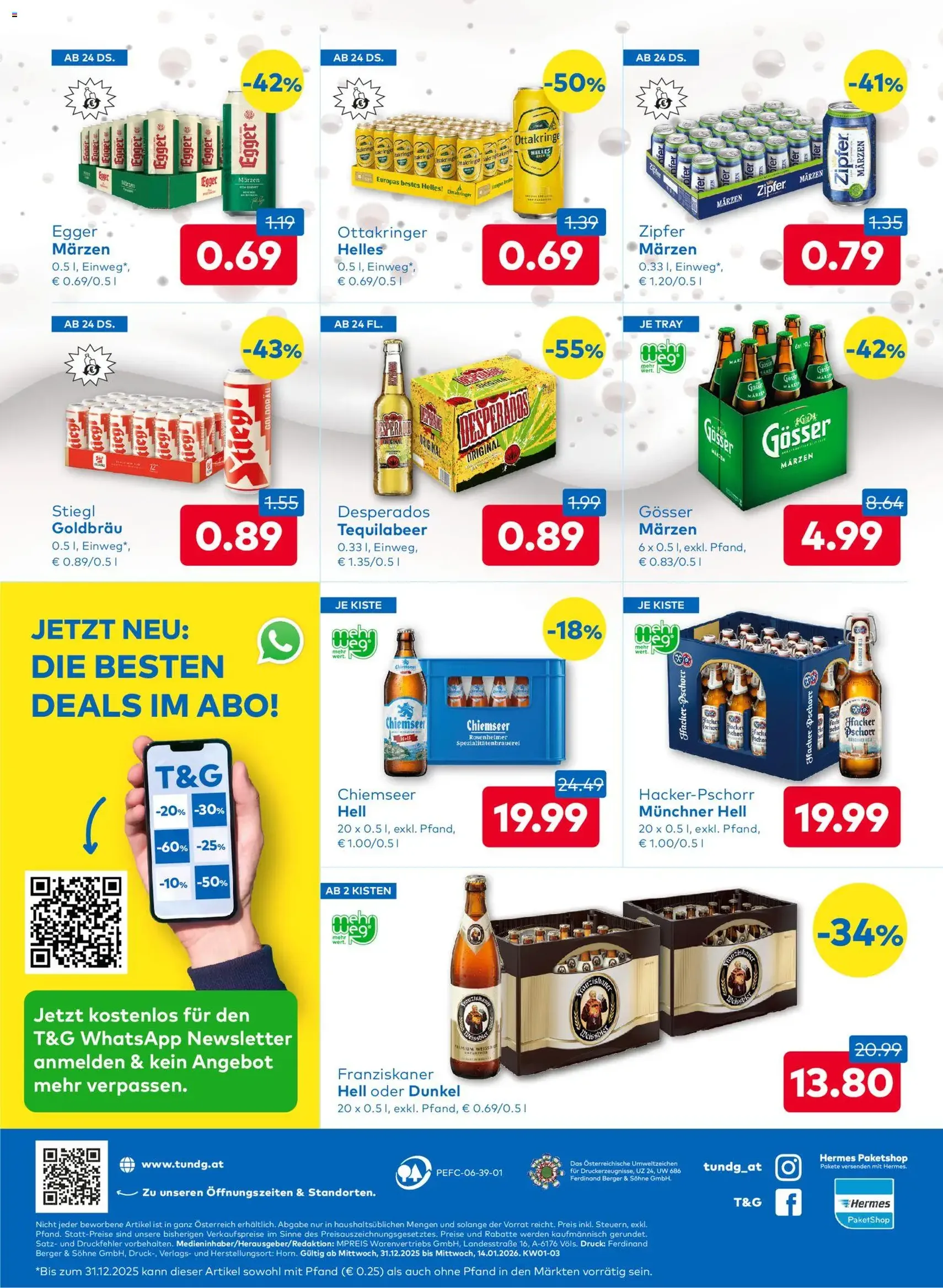 T&G Flugblatt - Gültiger Prospekt ab 31.12.2025, Seite 8 von insgesamt 8