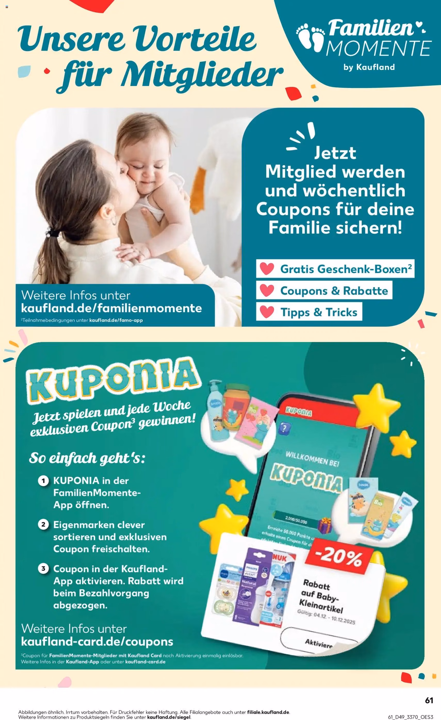 Kaufland Prospekt - Gültiger Prospekt ab 04.12.2025, Seite 61 von insgesamt 66