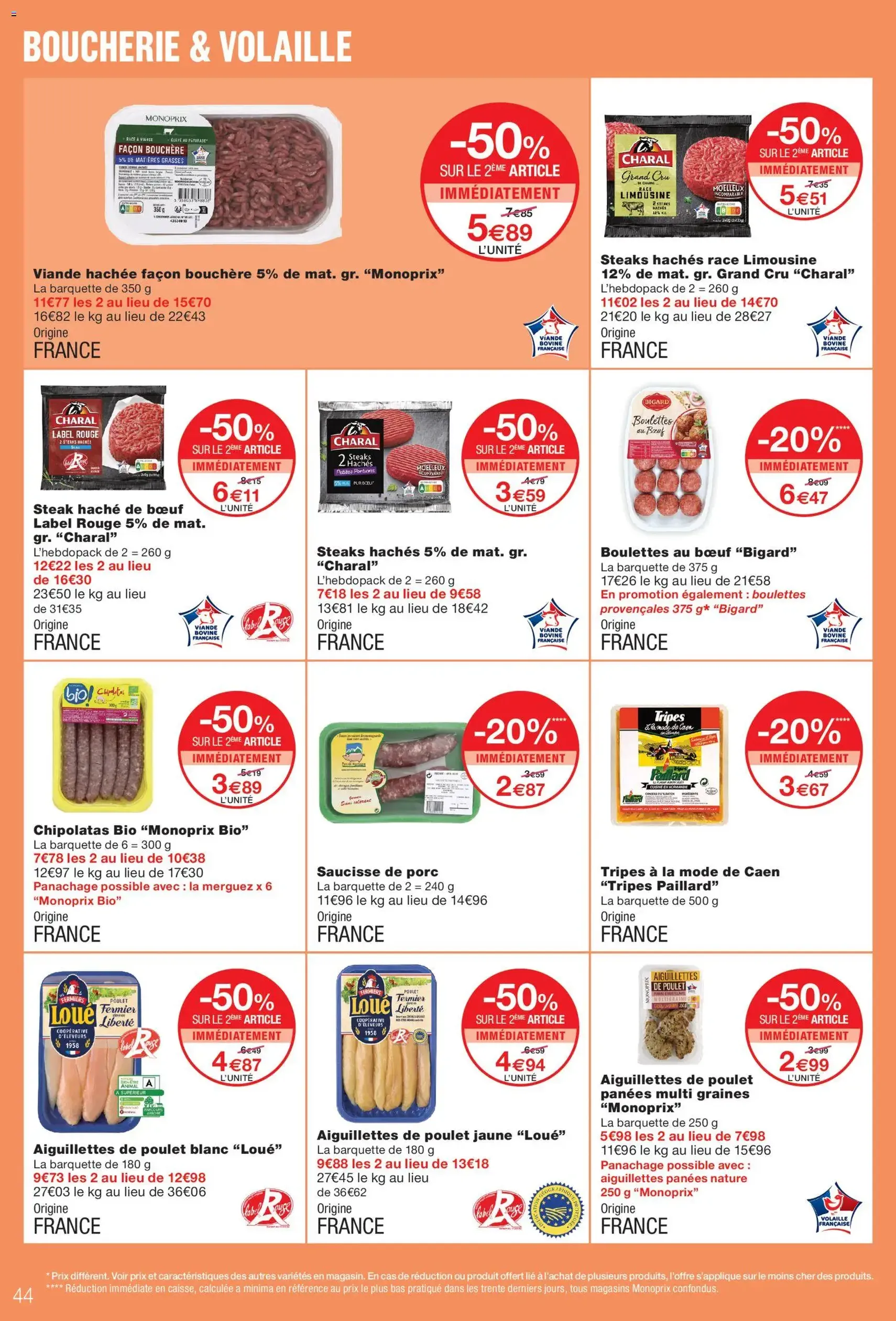 Monoprix catalogue - brochure valable à partir du 22/09/2026, page 44 sur 64