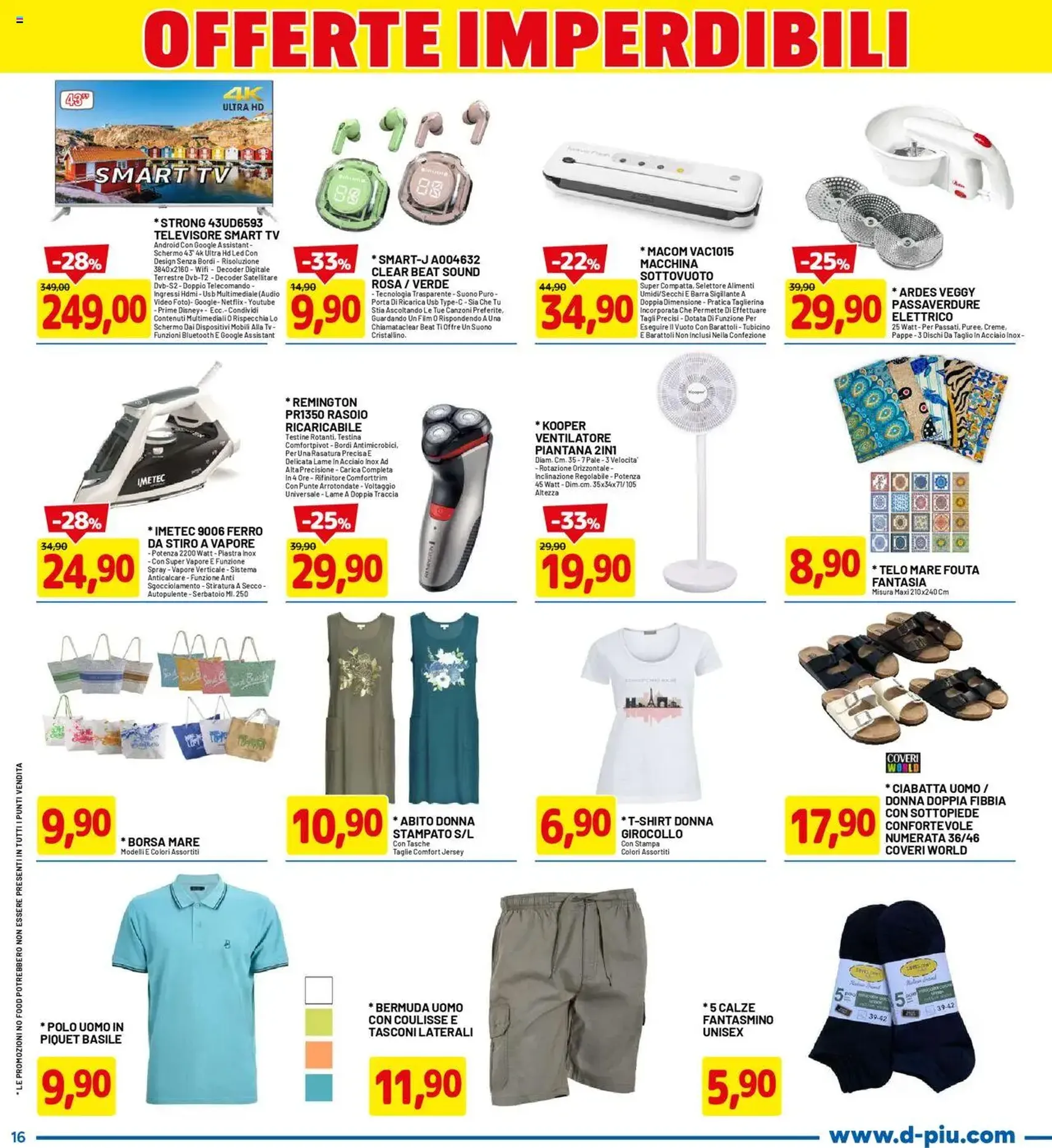 Volantino D Più - volantino valido dal 23/06/2025 pagina 16 di 20 Volantino D Più - volantino valido dal 23/06/2025 pagina 16 di 20