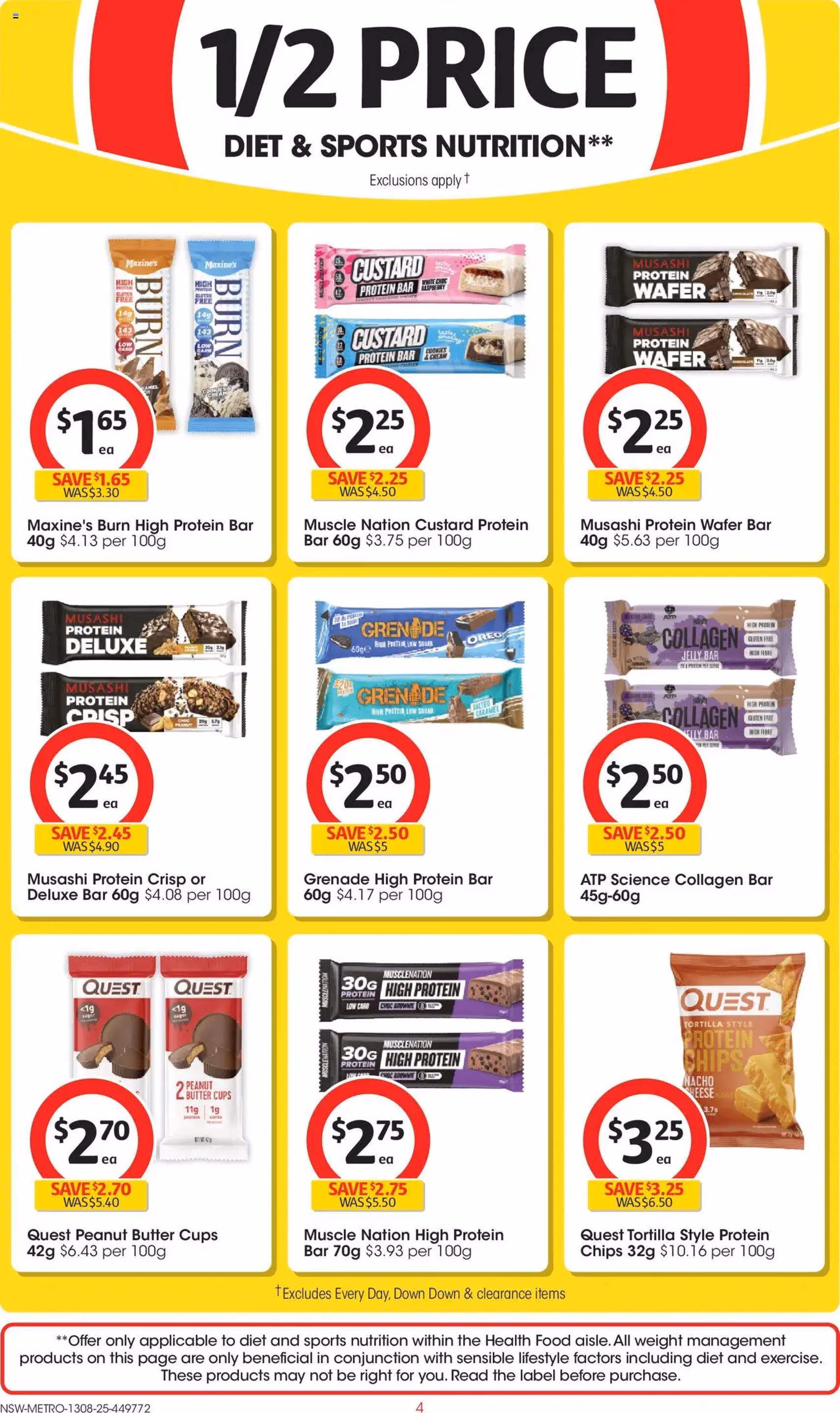 Coles Catalogue NSW - valid flyer from 13/08/2025, page 4 of 49 Coles Catalogue NSW - valid flyer from 13/08/2025, page 4 of 49