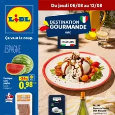 LIDL catalogue - Prévisualisation du catalogue valable à partir du 06/08/2026