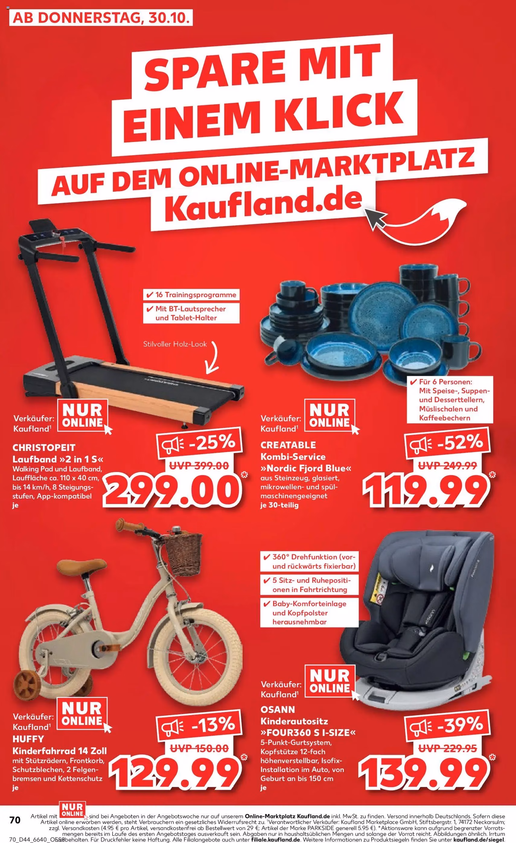 Kaufland Prospekt - Gültiger Prospekt ab 30.10.2025, Seite 70 von insgesamt 71 Kaufland Prospekt - Gültiger Prospekt ab 30.10.2025, Seite 70 von insgesamt 71