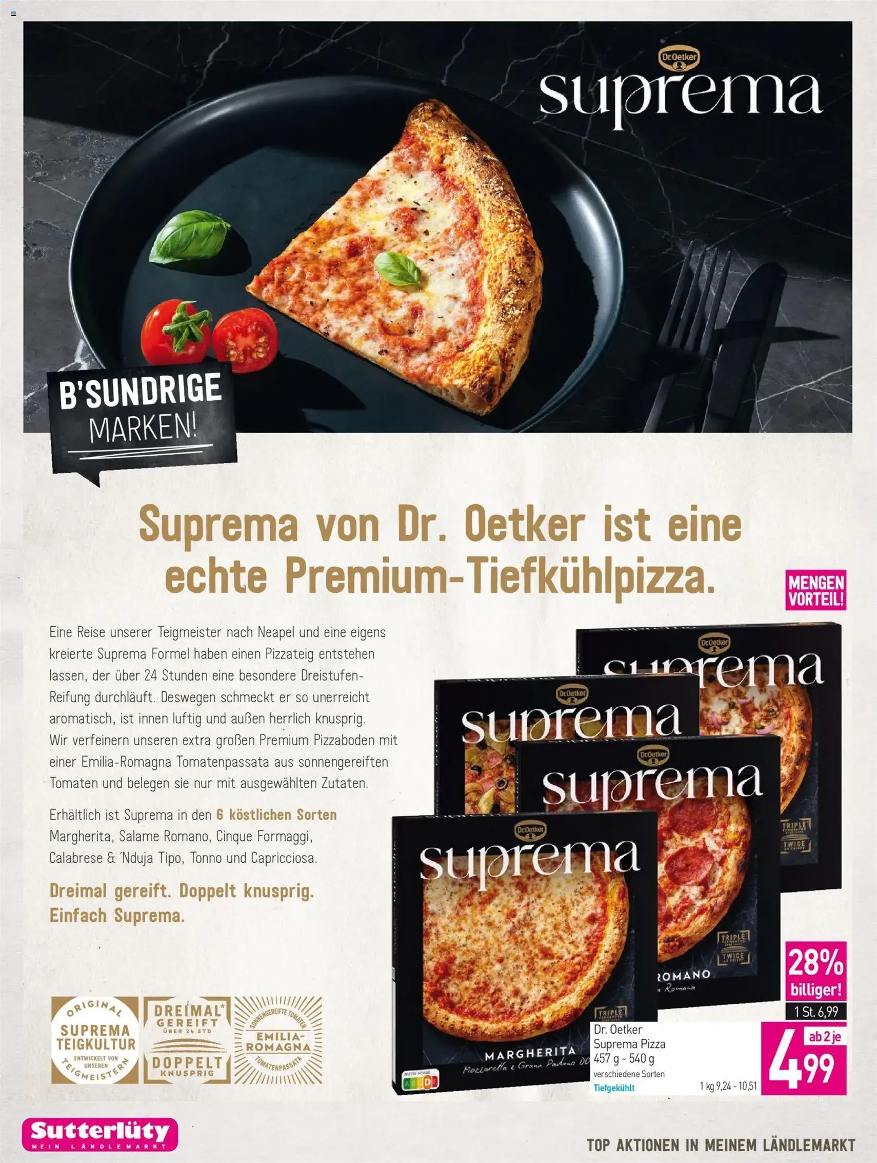 Sutterlüty Flugblatt - Gültiger Prospekt ab 22.10.2026, Seite 22 von insgesamt 24