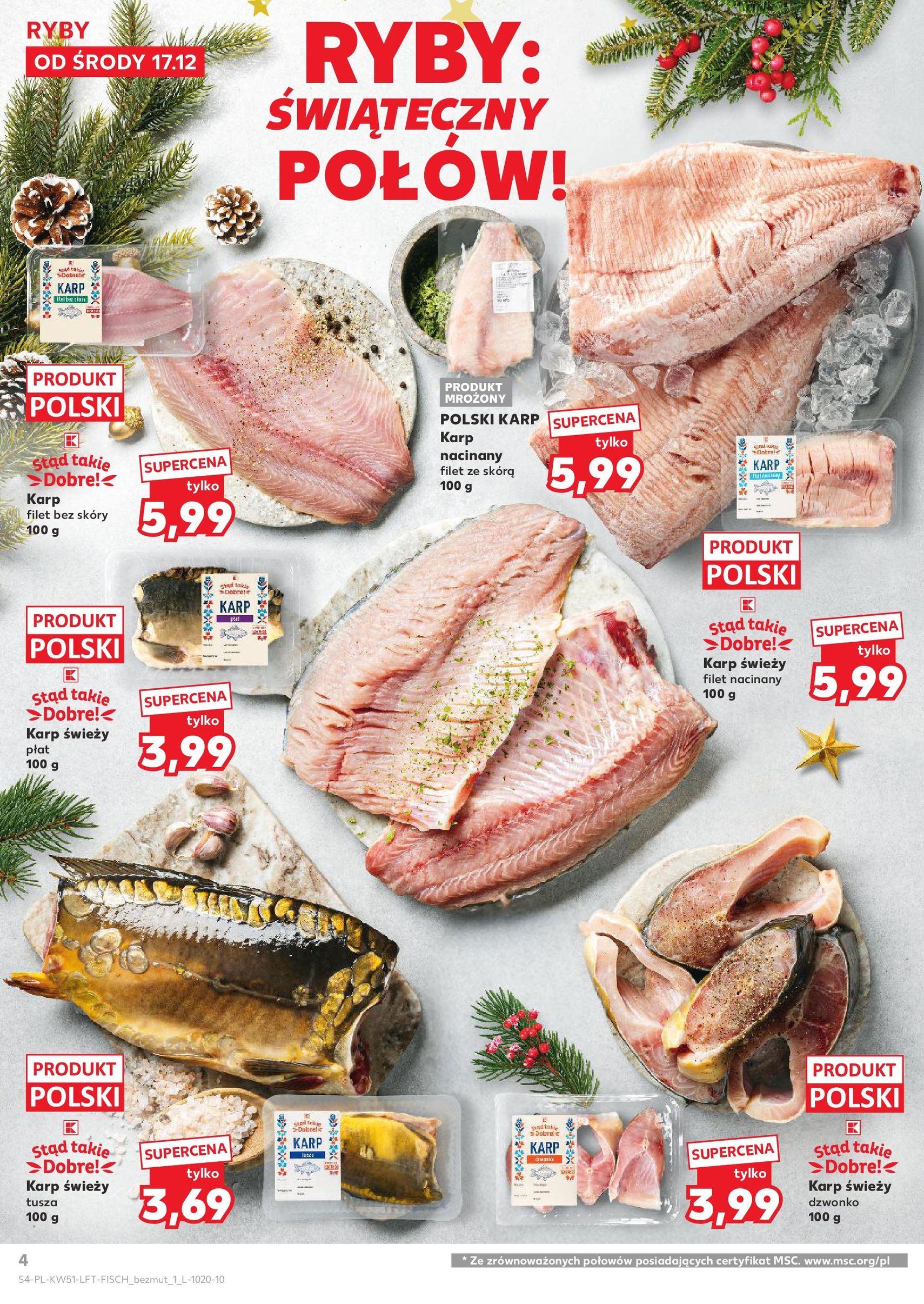 Kaufland gazetka - ważny gazetka od 17.12.2025 strona 4 z 64