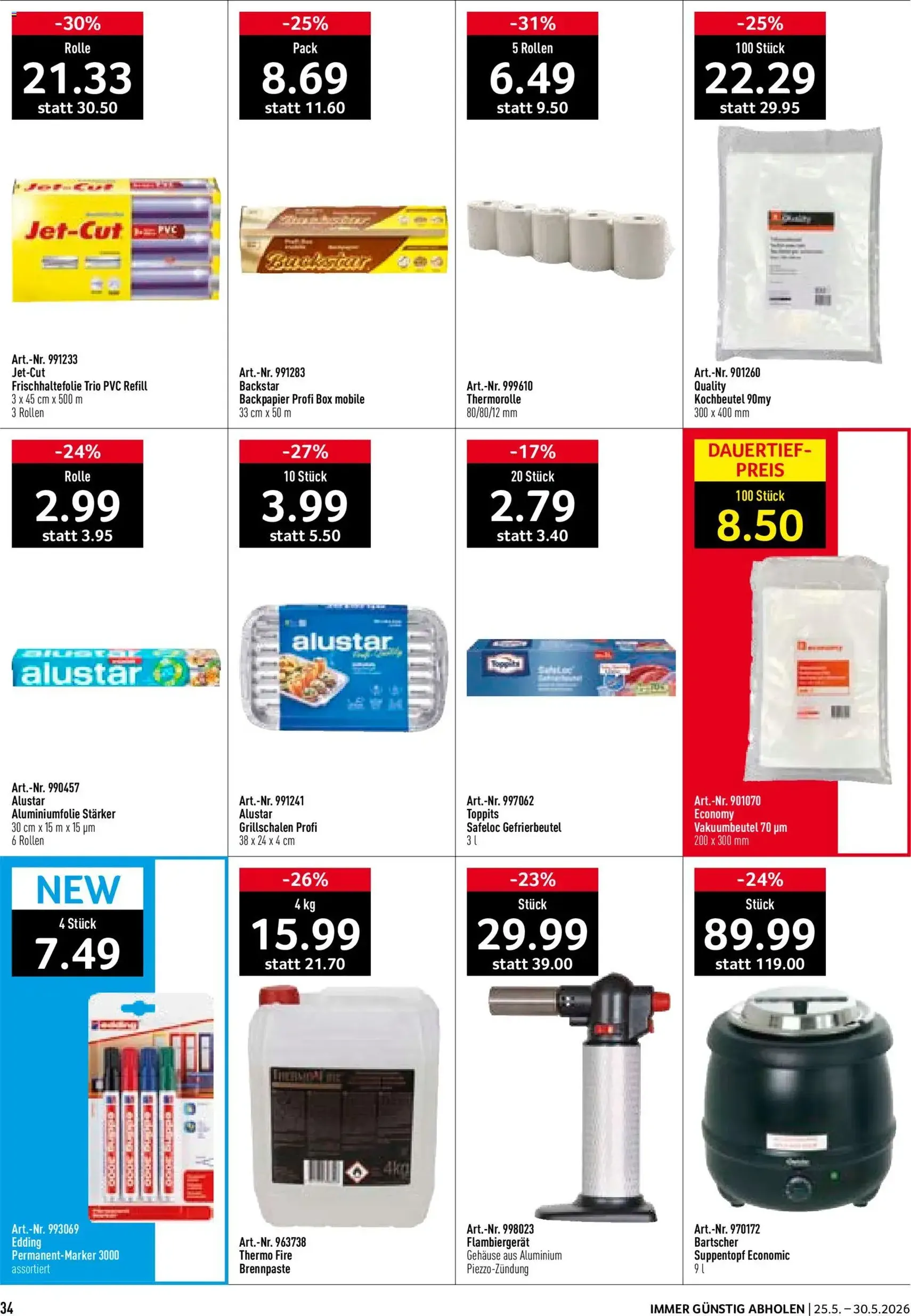Prodega aktionen - Gültiger Prospekt ab 25.05.2026, Seite 34 von insgesamt 36