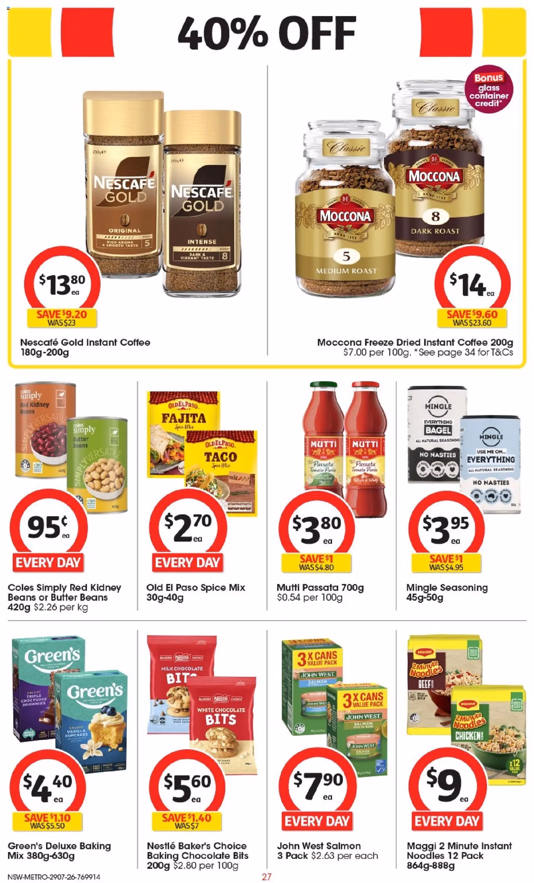 Coles catalogue - valid flyer from 29/07/2026, page 27 of 46