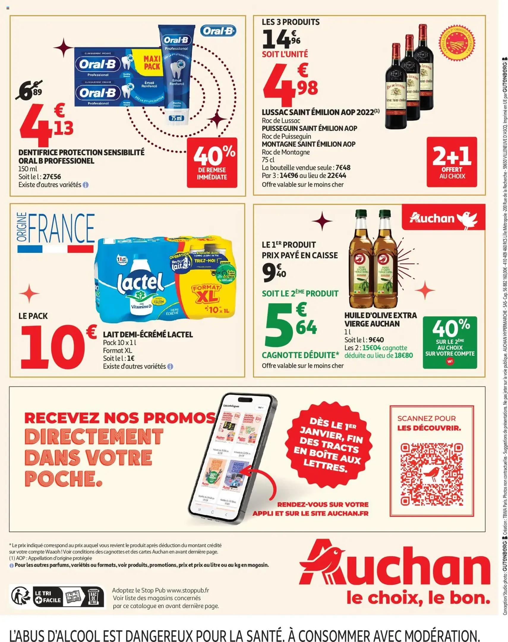 Auchan prospectus - brochure valable à partir du 16/12/2025, page 52 sur 54