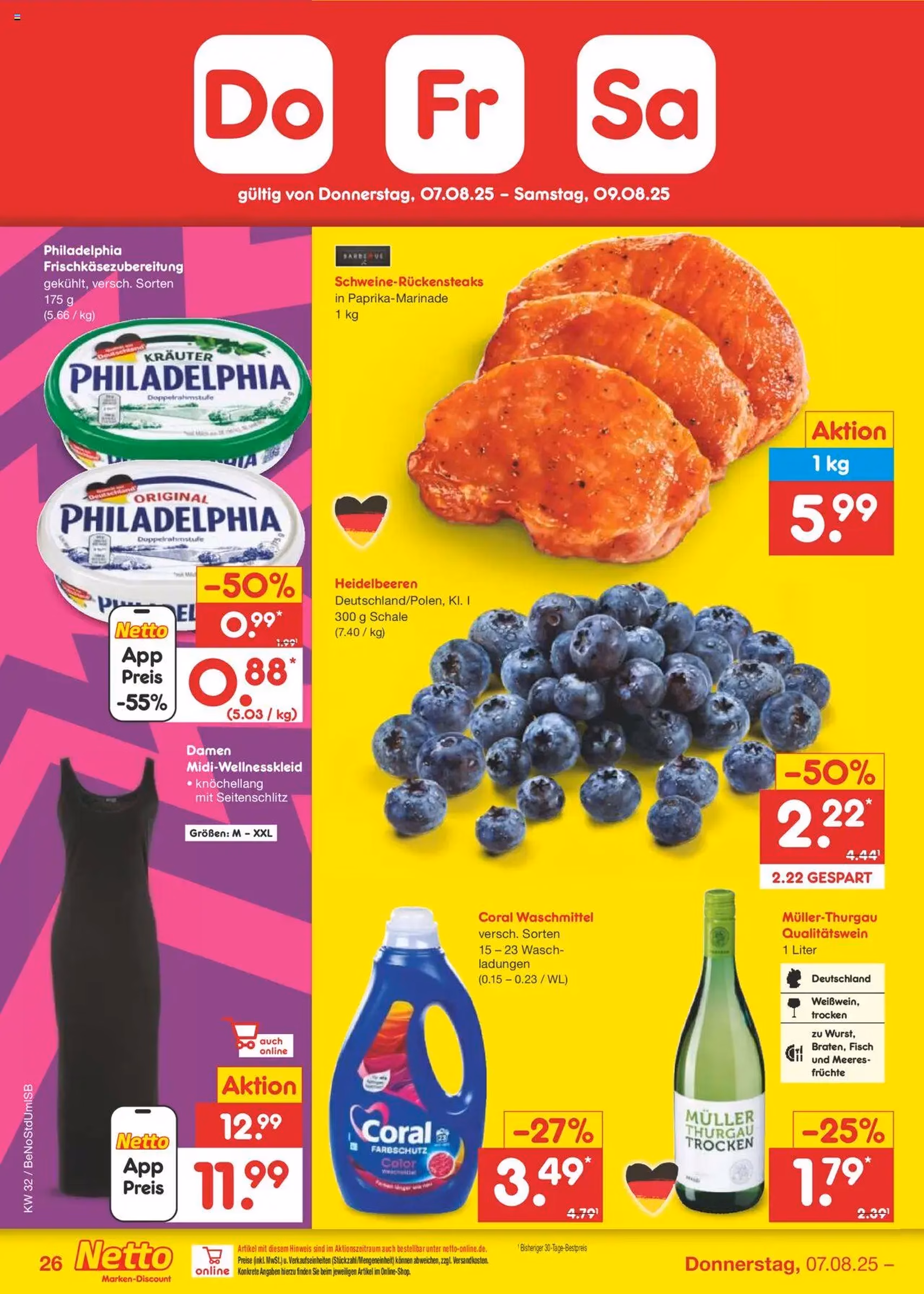 Netto Marken-Discount Prospekt - Gültiger Prospekt ab 04.08.2025, Seite 46 von insgesamt 61 Netto Marken-Discount Prospekt - Gültiger Prospekt ab 04.08.2025, Seite 46 von insgesamt 61