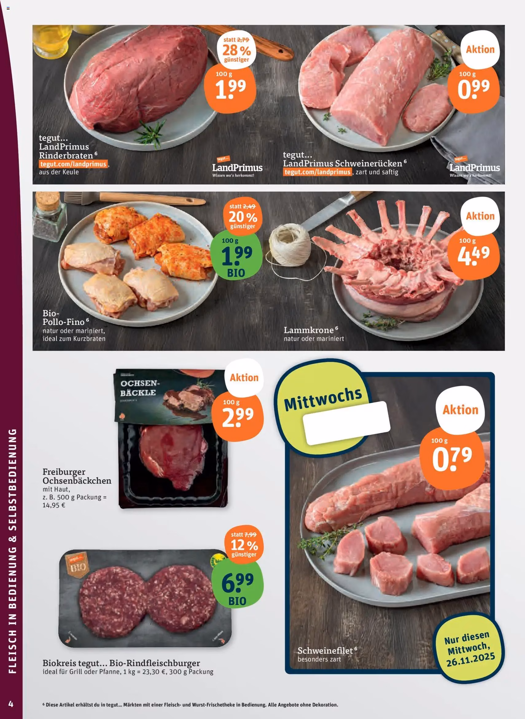 Tegut - Black Friday - Gültiger Prospekt ab 24.11.2025, Seite 6 von insgesamt 23