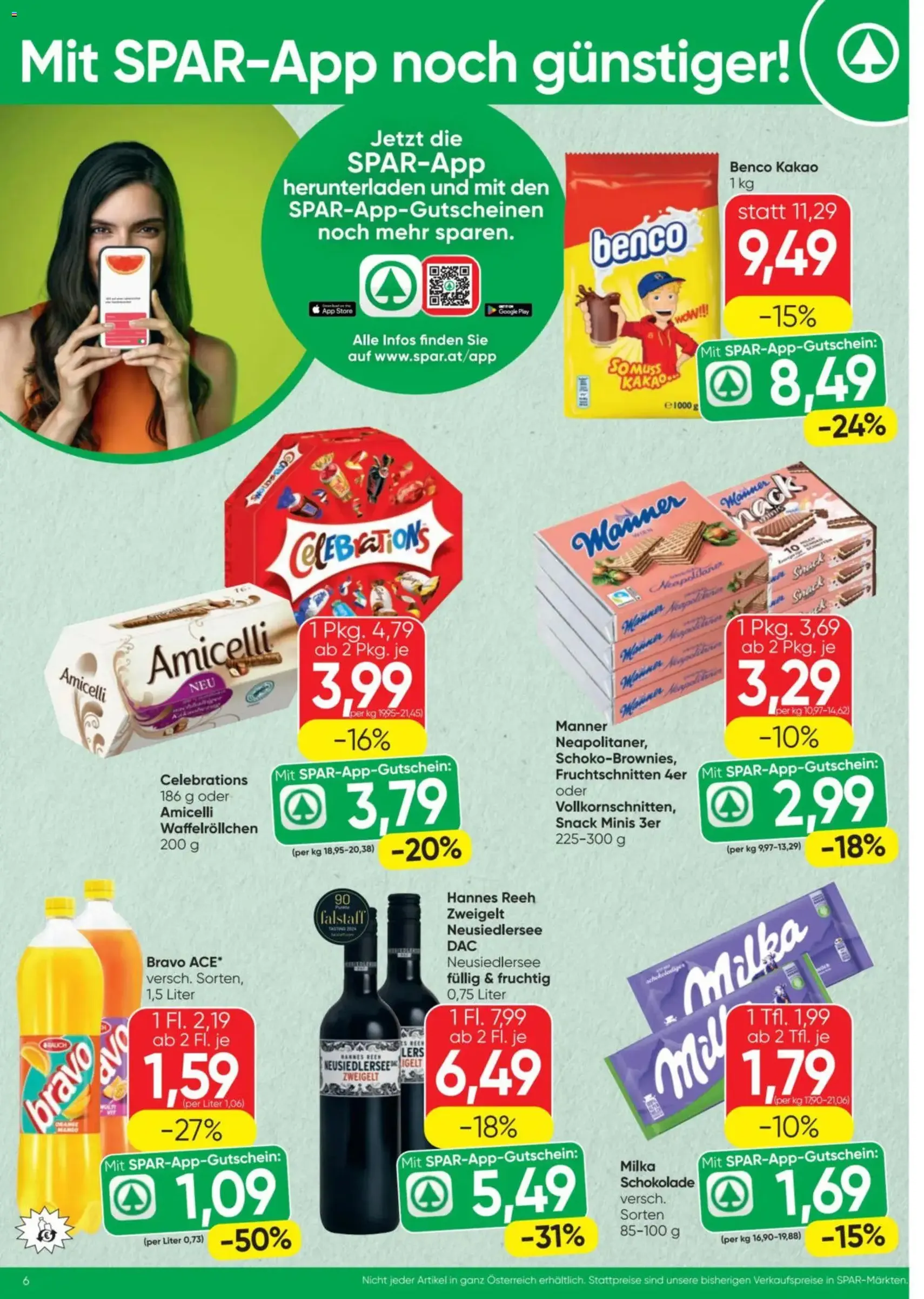 Spar Flugblatt - Gültiger Prospekt ab 04.12.2025, Seite 6 von insgesamt 20