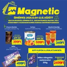Magnetic Akciós újság - szórólap előnézete érvényes 2025.12.04. -tól