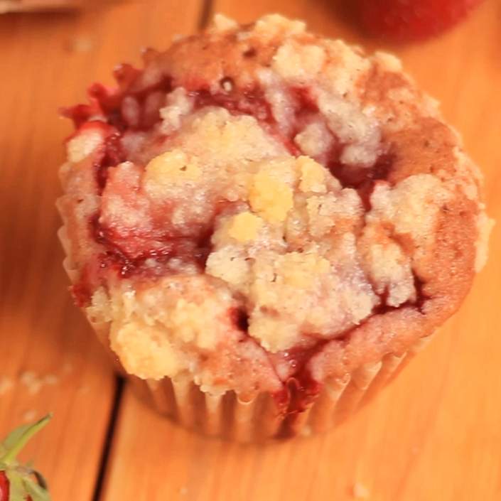 Muffin alle fragole