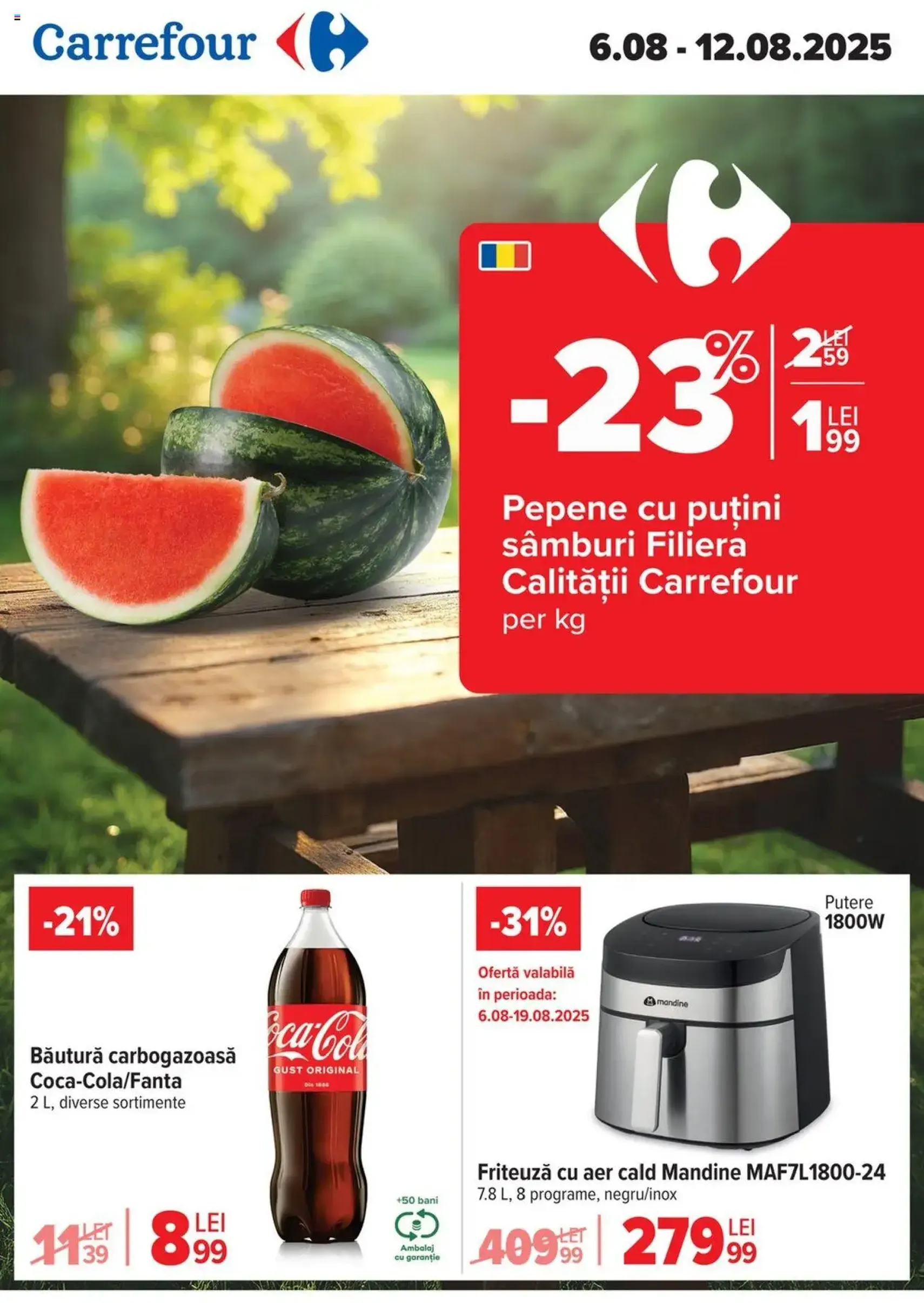 Catalog Carrefour - cataloage valabile începând cu 06.08.2025 pagina 1 din 59 Catalog Carrefour - cataloage valabile începând cu 06.08.2025 pagina 1 din 59