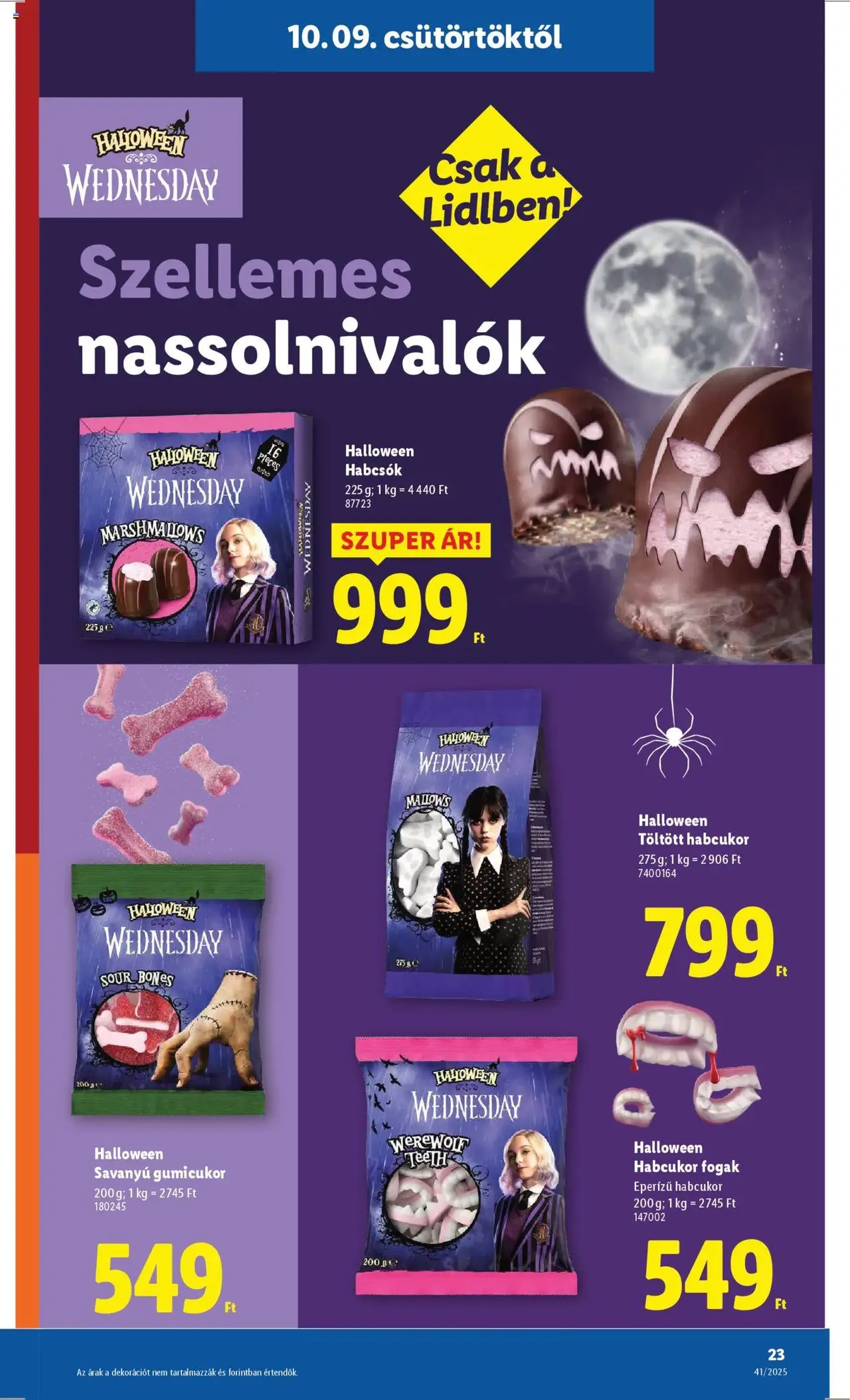 Lidl Akciós újság - 2025.10.09. érvényes szórólap 23 oldal 64 oldalból