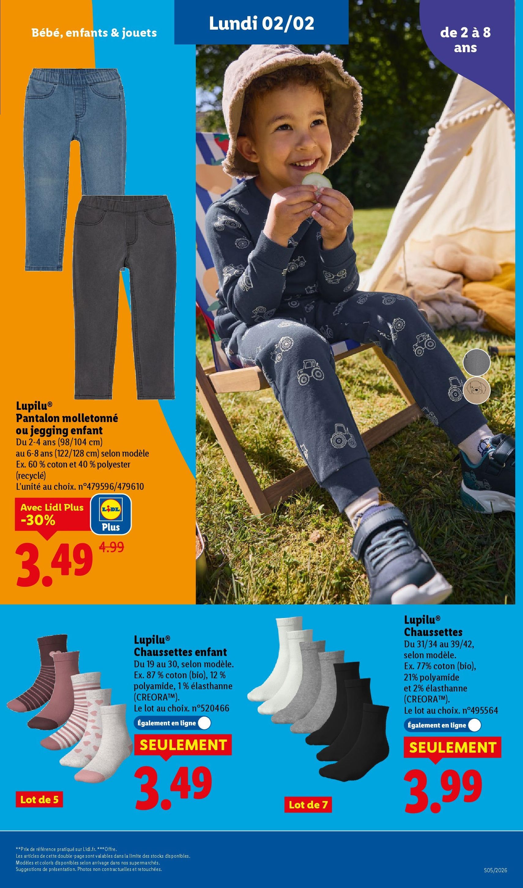 LIDL catalogue semaine 5 - brochure valable à partir du 29/01/2026, page 57 sur 75