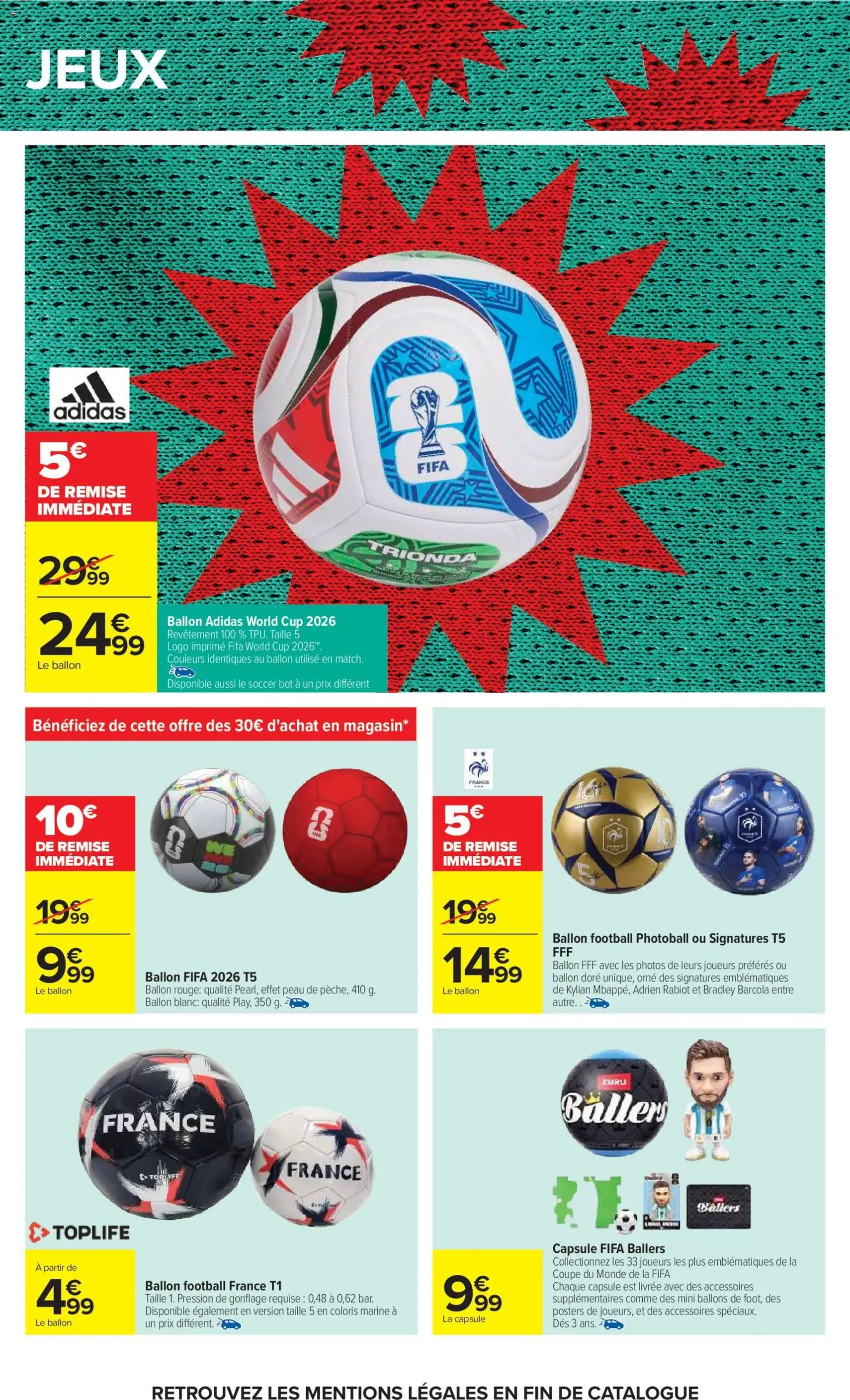 Carrefour Coupe du monde. Le mois des supporters. - brochure valable à partir du 02/06/2026, page 36 sur 44