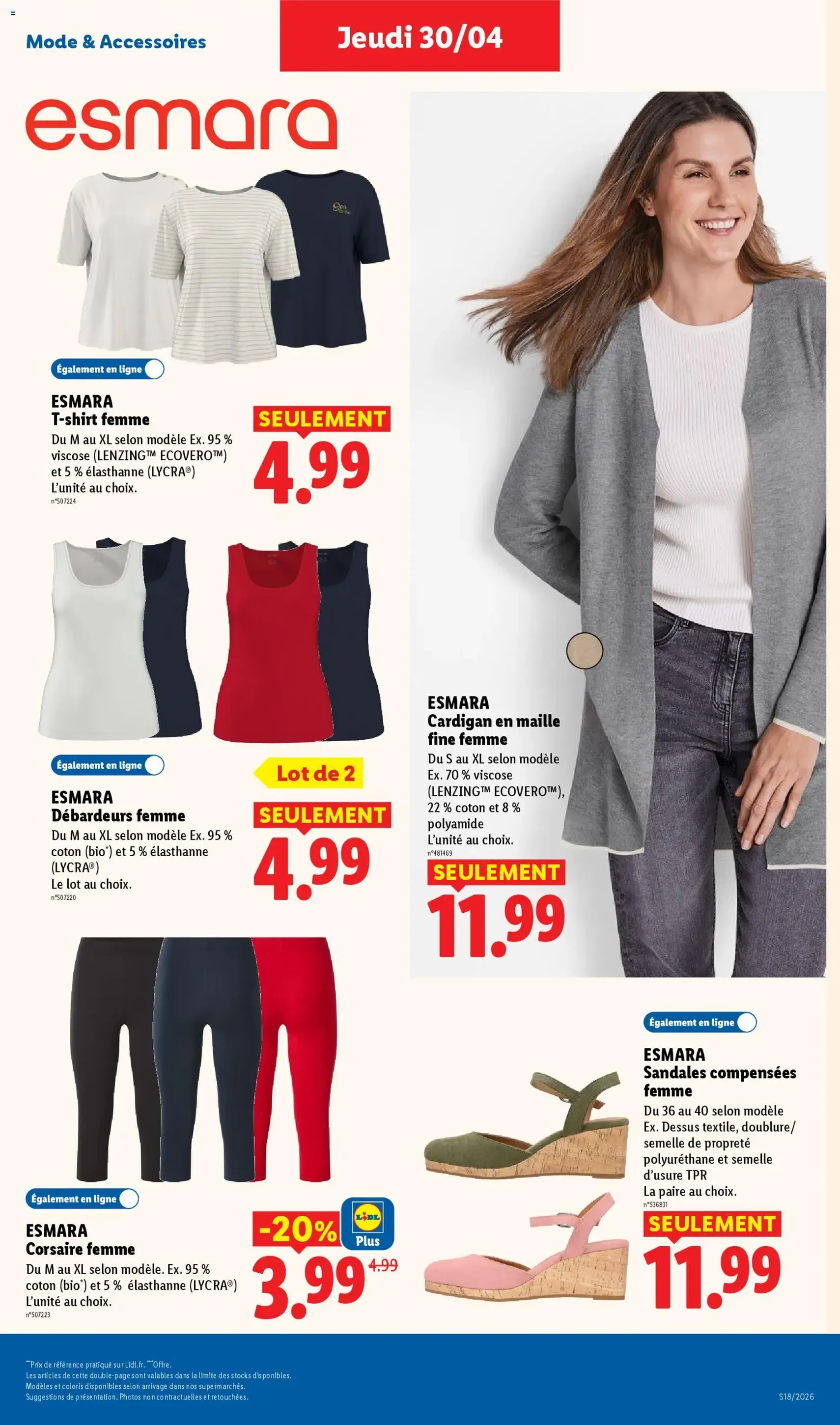 LIDL catalogue - brochure valable à partir du 30/04/2026, page 39 sur 70