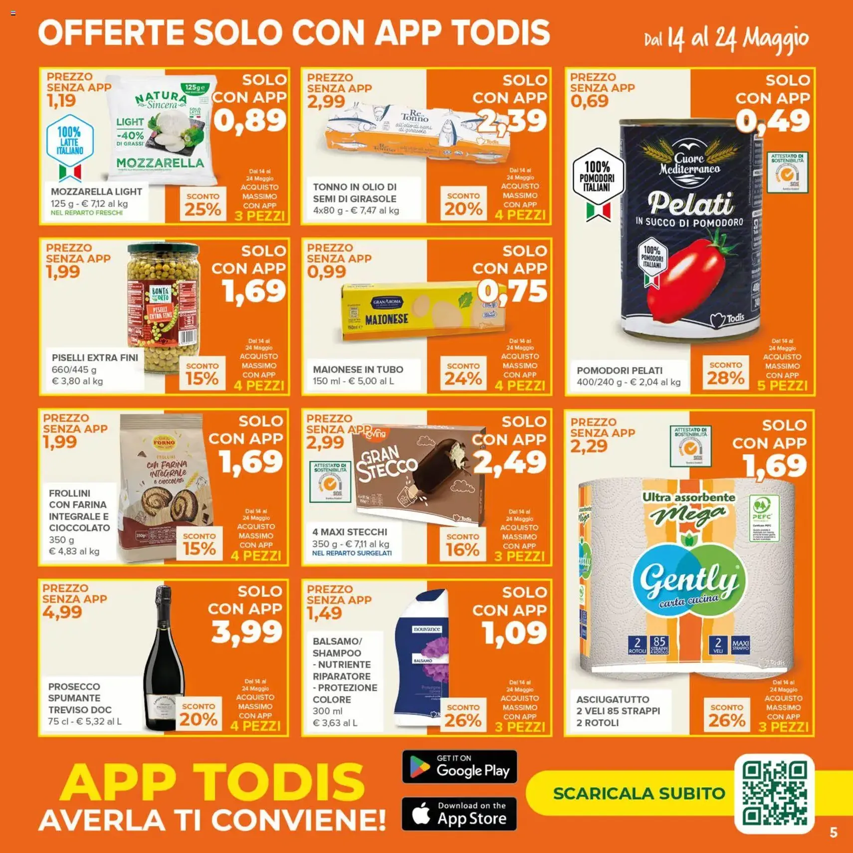Todis volantino - volantino valido dal 14/05/2026 pagina 5 di 24