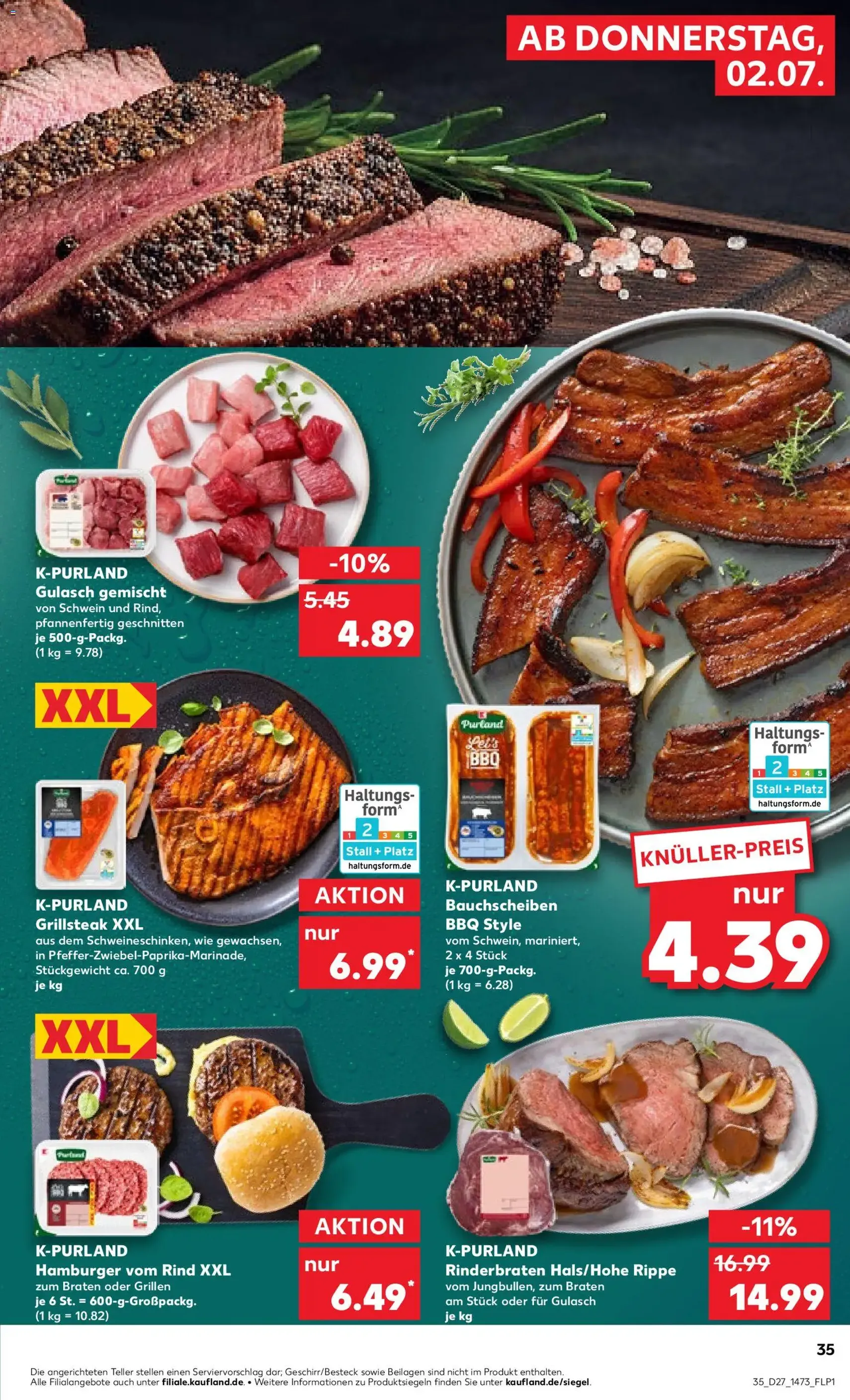 Kaufland Prospekt - Gültiger Prospekt ab 02.07.2026, Seite 35 von insgesamt 64