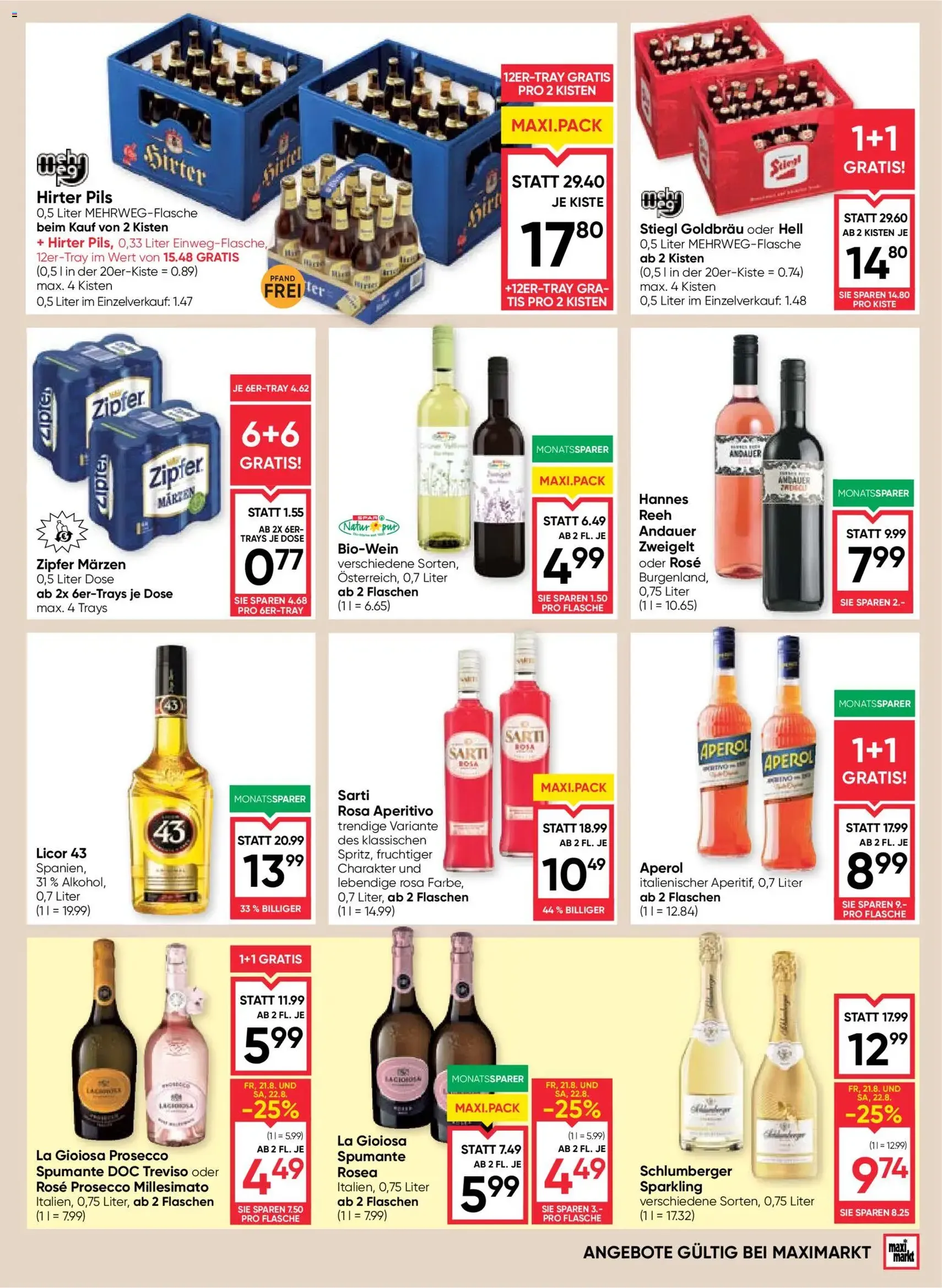 Maximarkt Flugblatt - Gültiger Prospekt ab 20.08.2026, Seite 13 von insgesamt 24