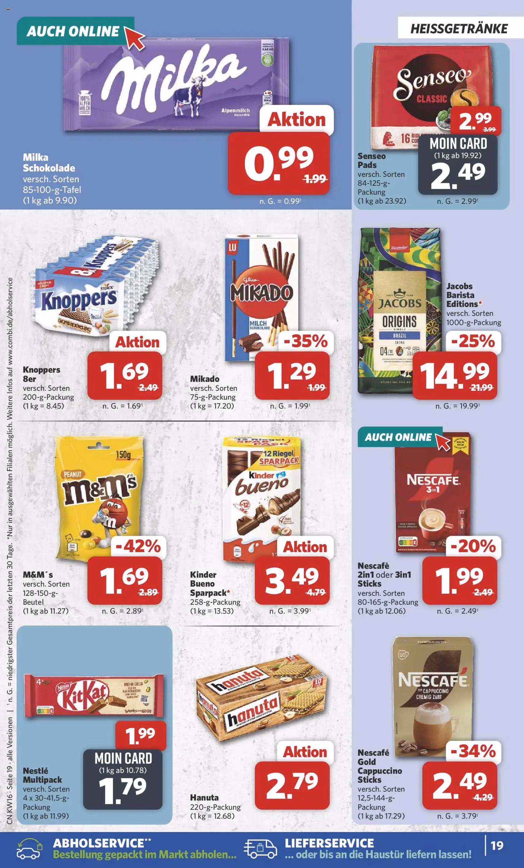 Combi Prospekt - Gültiger Prospekt ab 13.04.2026, Seite 19 von insgesamt 38
