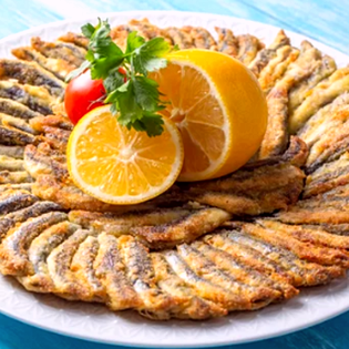 Recipe preview Hamsi Tava - fried sardines Turkey