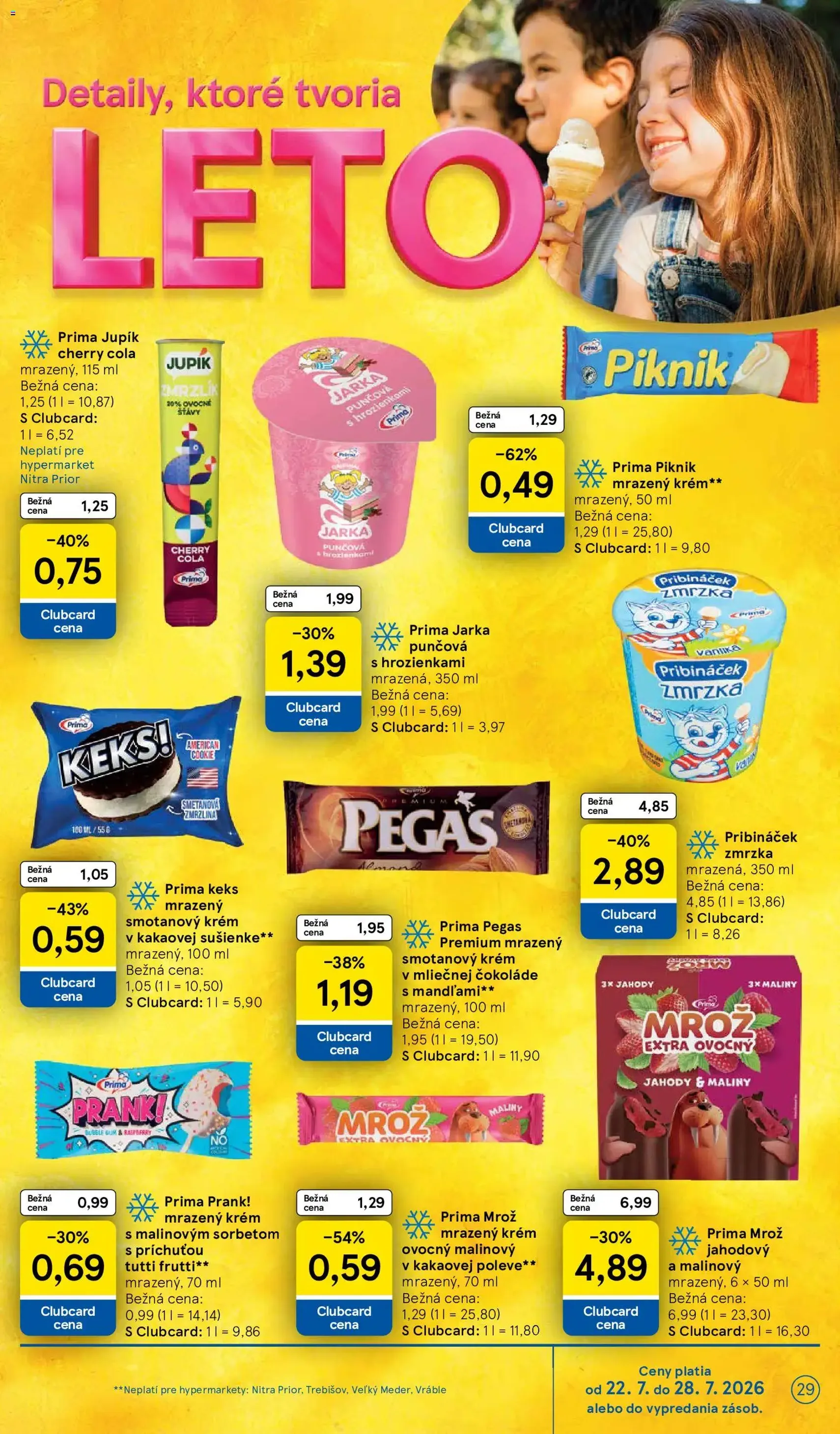 Tesco Hypermarket - leták - platný leták od 22.07.2026 strana 29 z 50