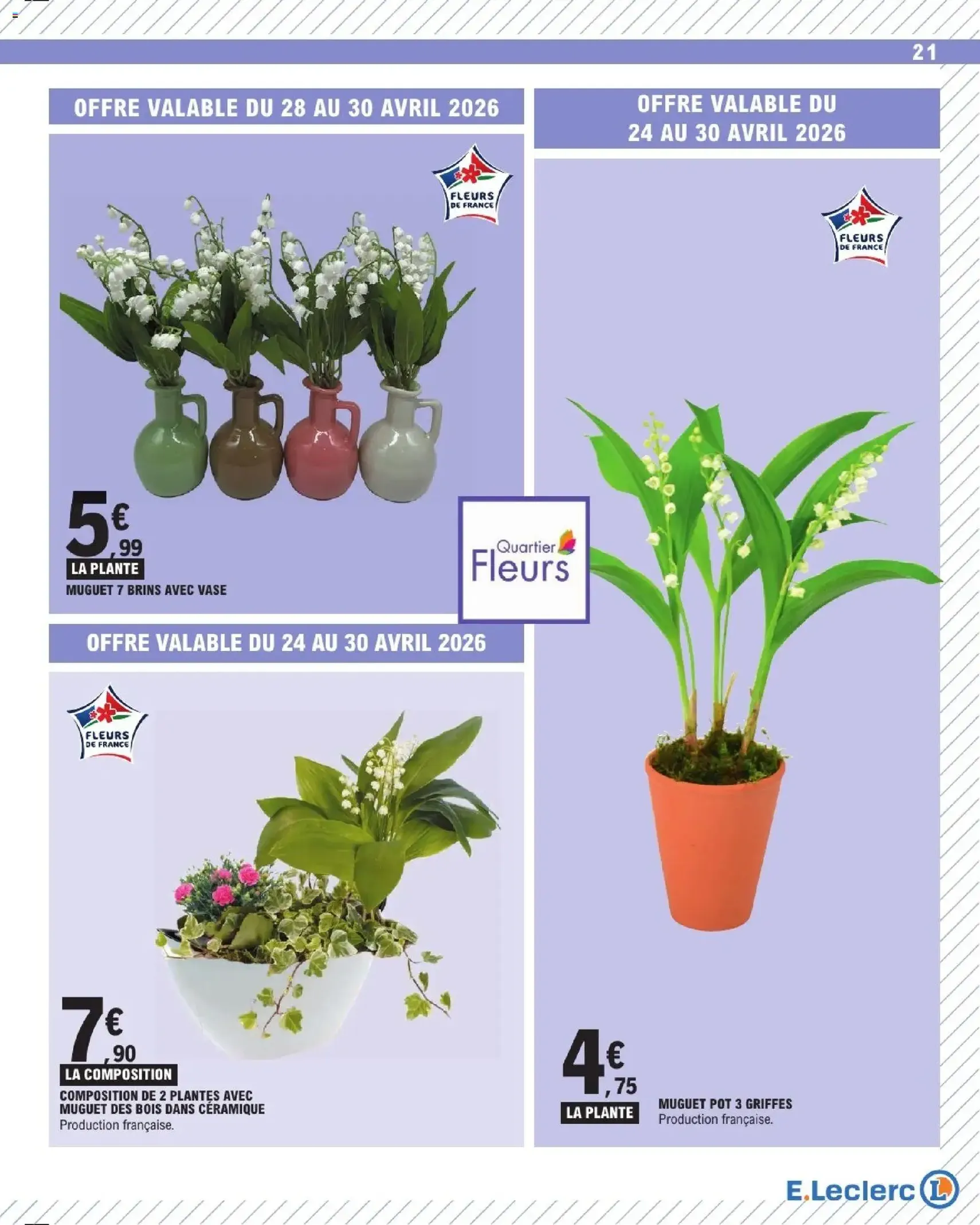 E.Leclerc catalogue de la semaine 17 - brochure valable à partir du 21/04/2026, page 21 sur 44