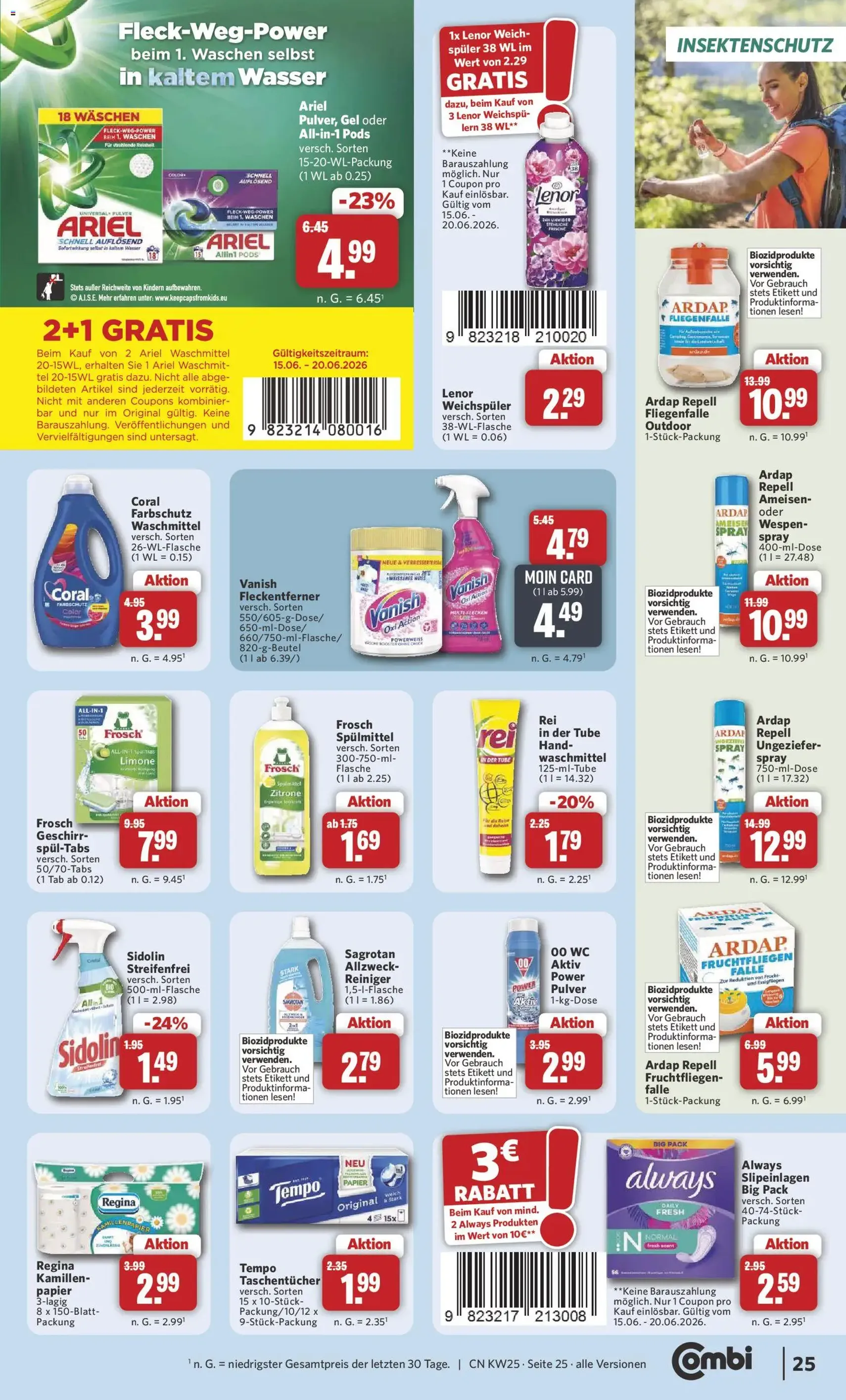 Combi Prospekt - Gültiger Prospekt ab 15.06.2026, Seite 29 von insgesamt 39