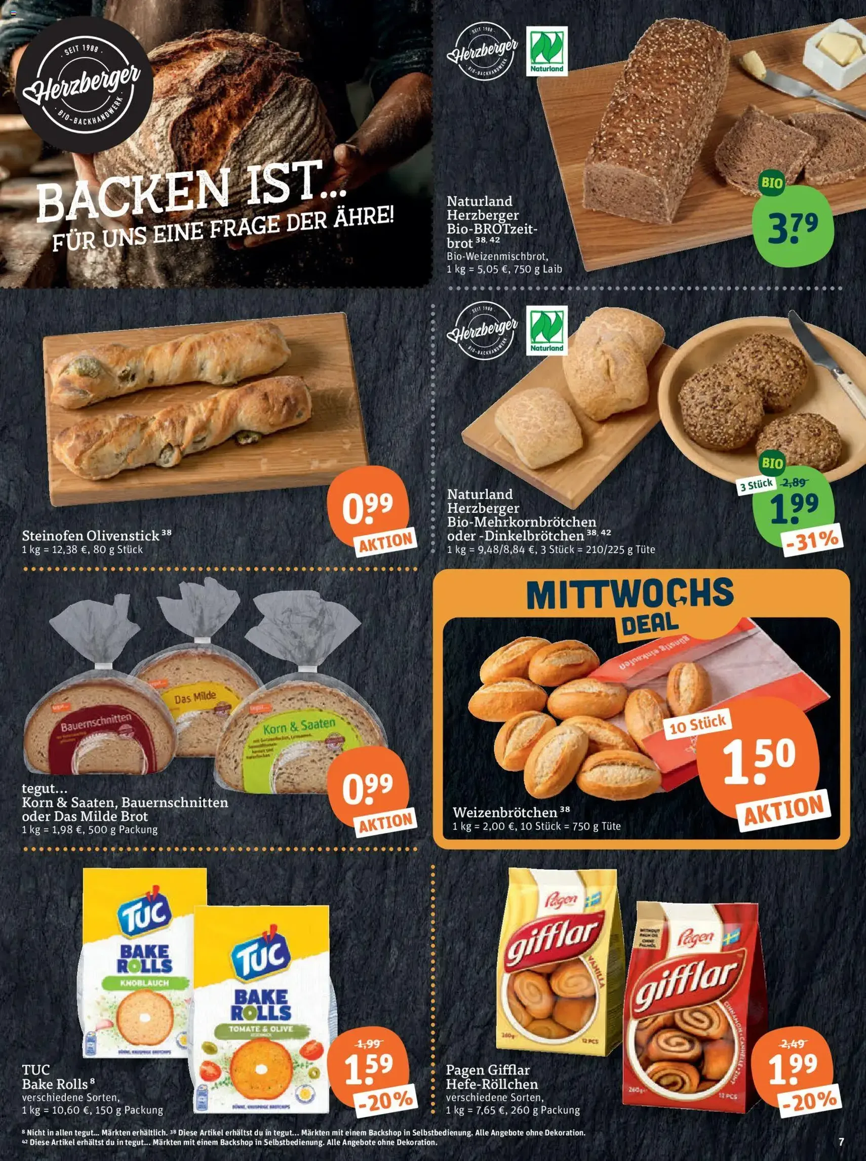 Tegut Prospekt - Gültiger Prospekt ab 20.07.2026, Seite 9 von insgesamt 23