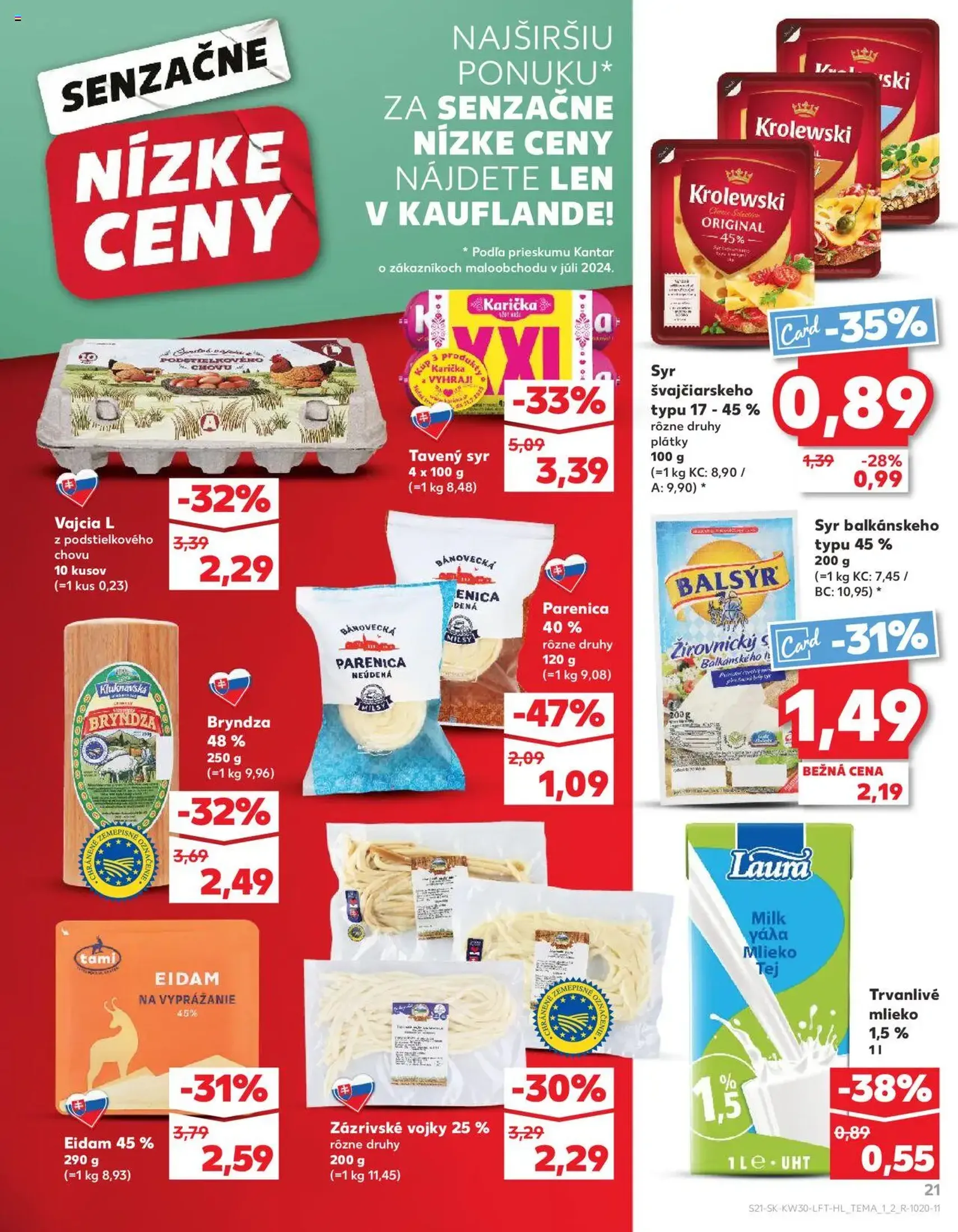 Kaufland Bratislava-Dúbravka - platný leták od 24.07.2025 strana 21 z 76 Kaufland Bratislava-Dúbravka - platný leták od 24.07.2025 strana 21 z 76